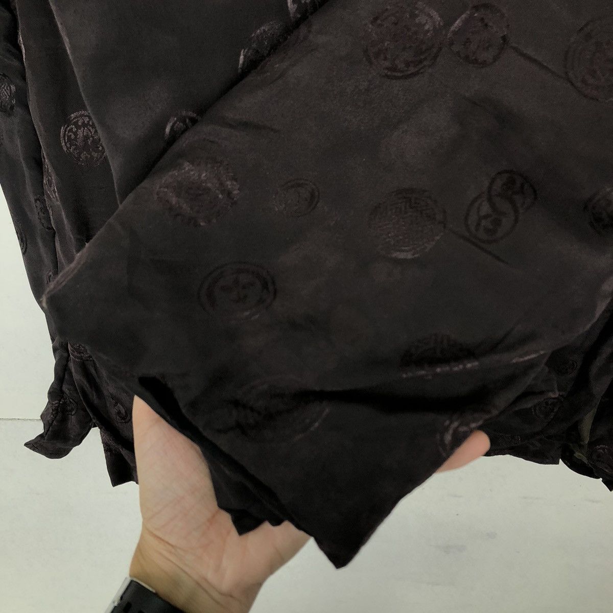 Japanese Brand VINTAGE MANDARIN STYLE JACKET COWBOY CHINA GOWN ISSEY MIYAKE Size US L / EU 52-54 / 3 - 11 Thumbnail