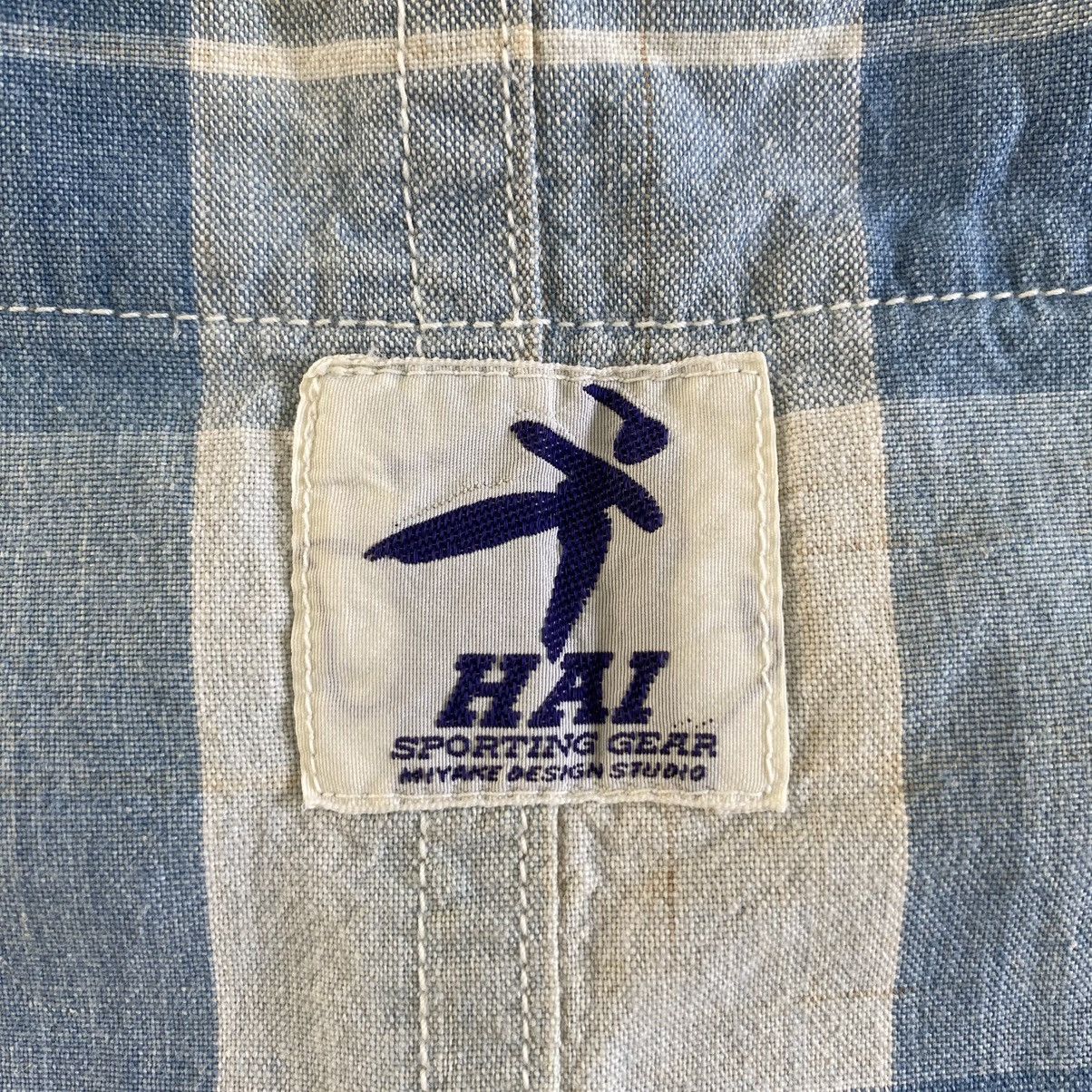 Hai Sporting Gear VTG Hai Sporting Miyake Studio Checker Half Button Shirt Size US M / EU 48-50 / 2 - 19 Thumbnail