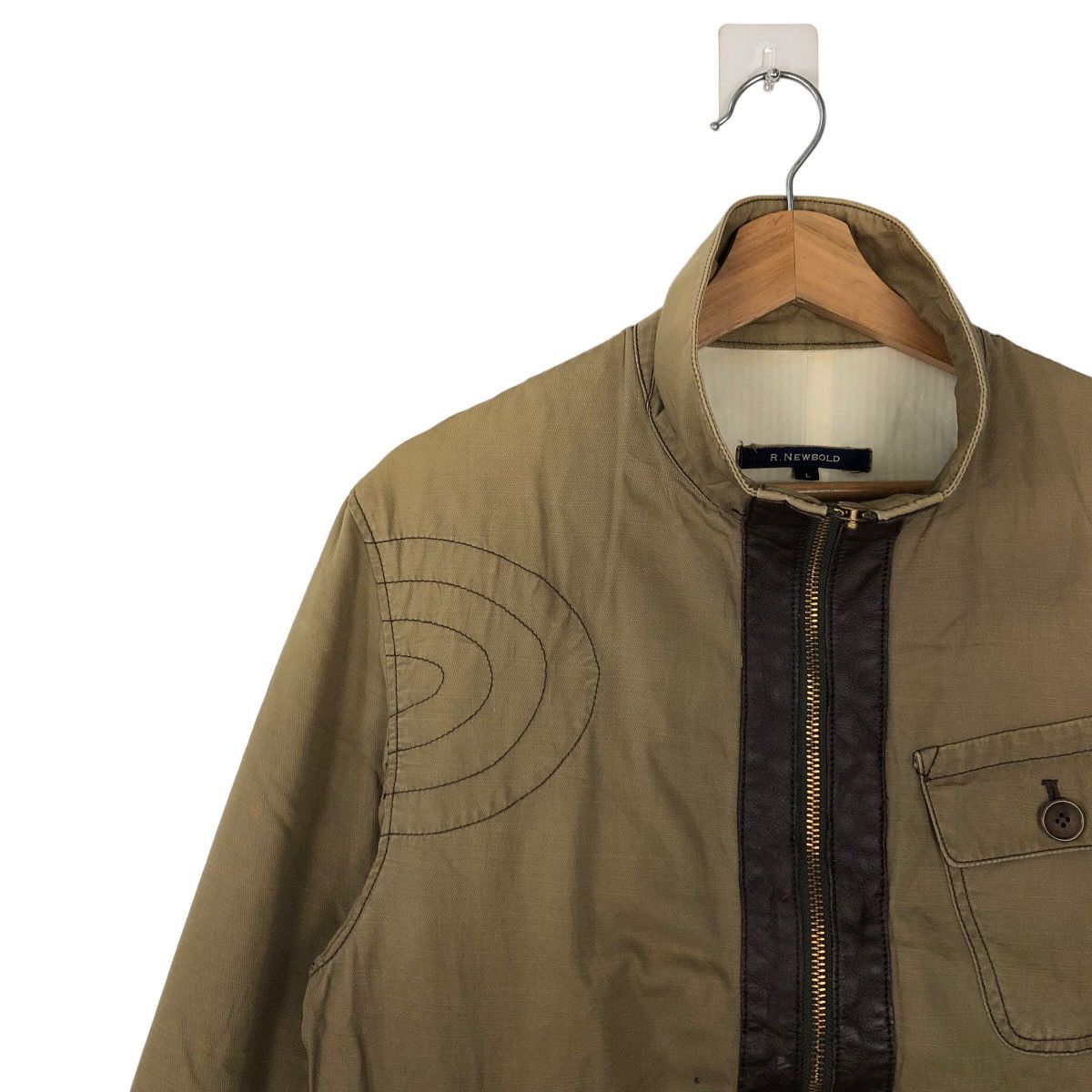 Japanese Brand VINTAGE HIKORY CHORE JACKET R.NEWBOLD INSPIRED ISSEY MIYAKE Size US L / EU 52-54 / 3 - 6 Thumbnail