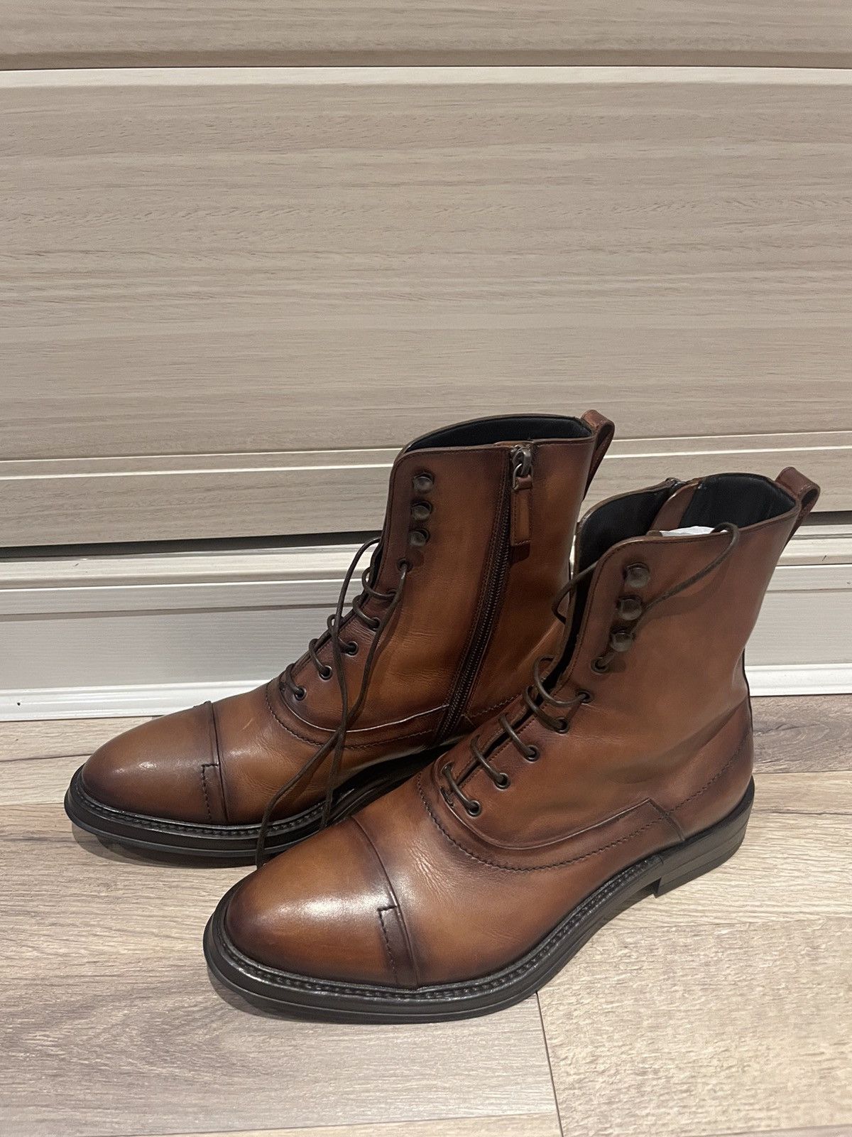 Berluti FW17 Brown Eris Bergen Boots Size US 7 / EU 40 - 1 Thumbnail