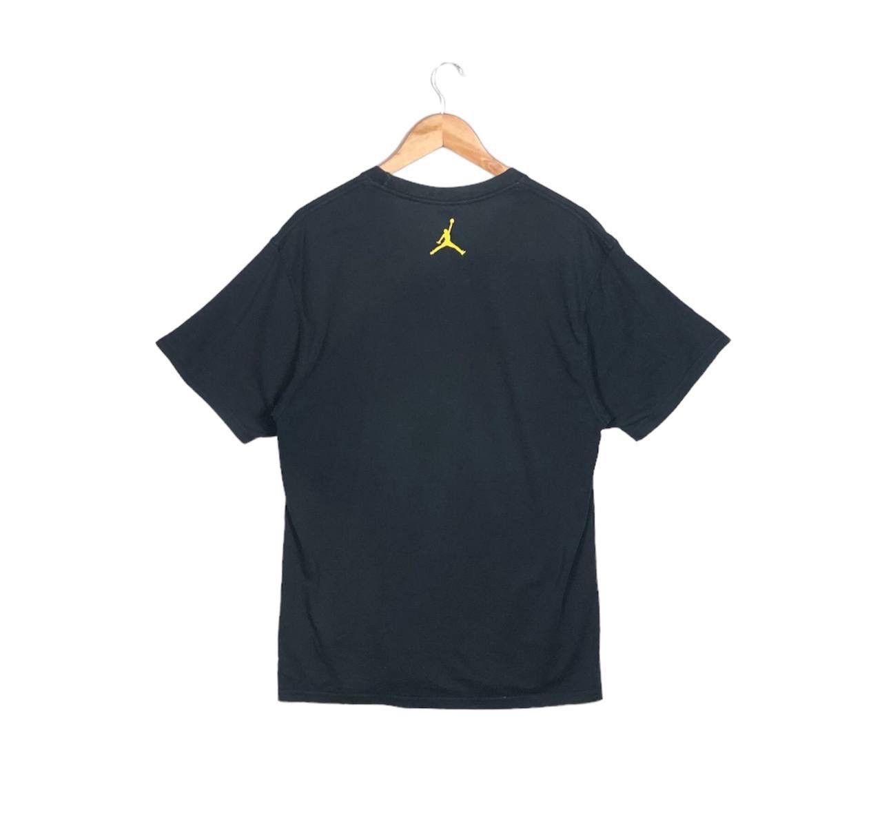 Jordan Brand × Nike Y2K Air Jordan Big Logo Black Printed Tshirt AJ Tees Size US M / EU 48-50 / 2 - 2 Thumbnail