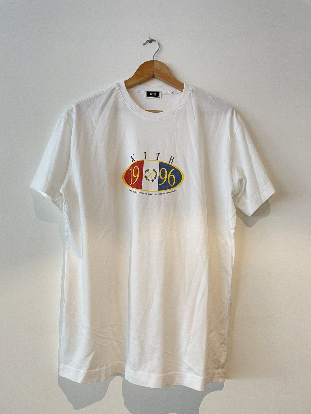 Kith Insignia Vintage Tee White