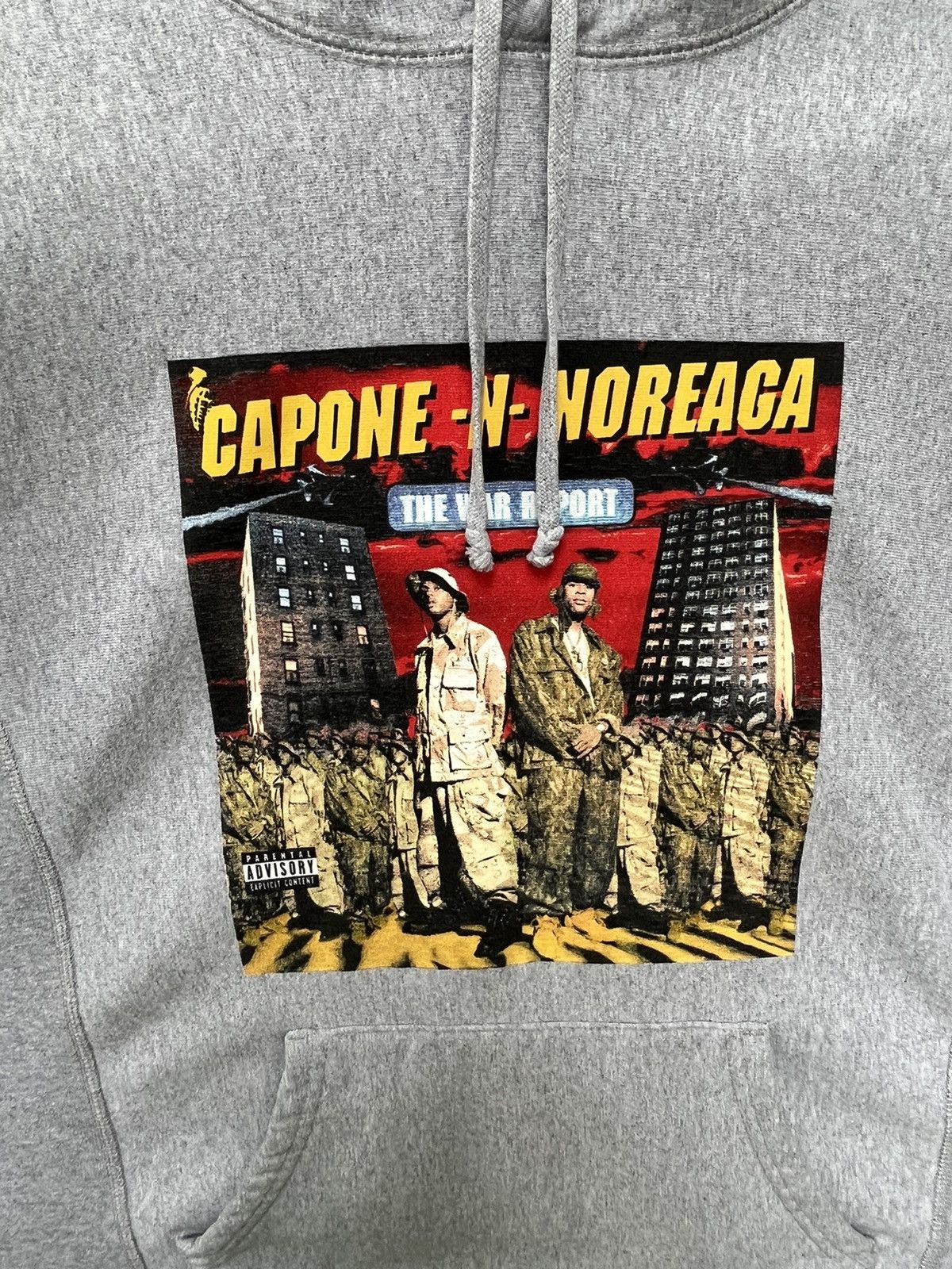 discounts storeonline Supreme Hoodie Capone N Noreaga Grey F W