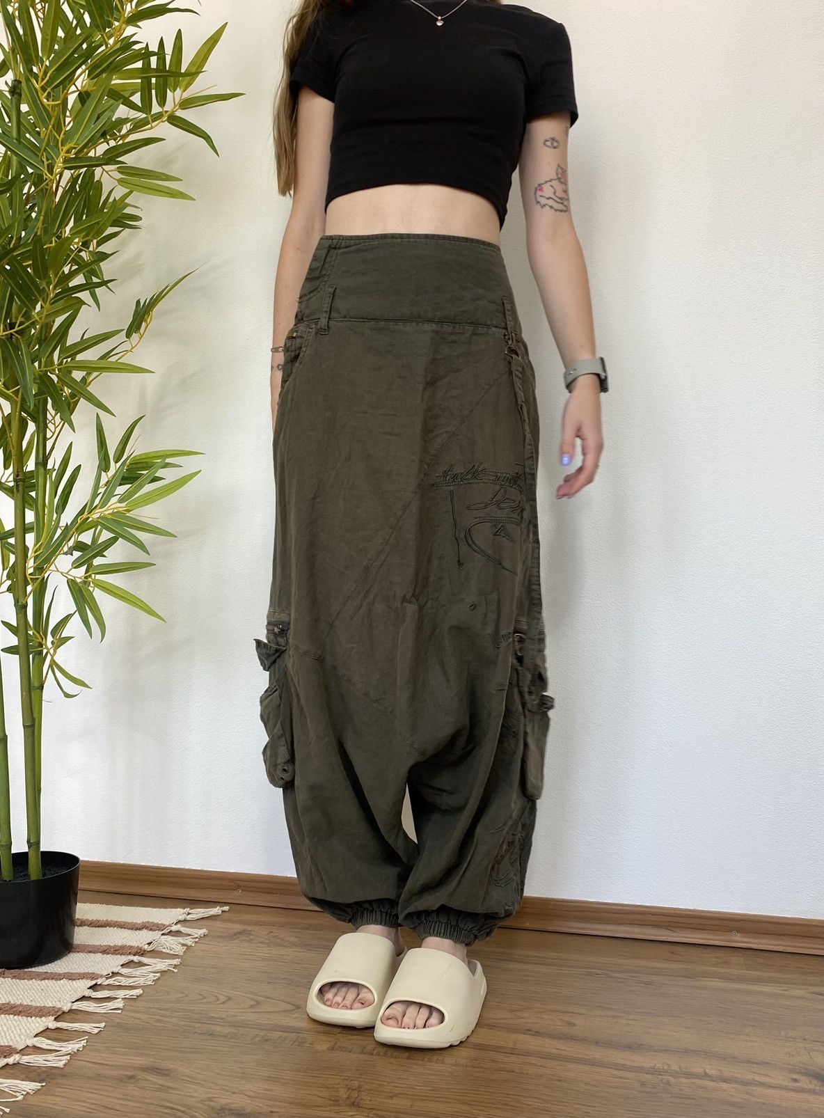 Desigual DESIGUAL ALADINS AVANT GARDE PANTS Size US 31 - 1 Thumbnail