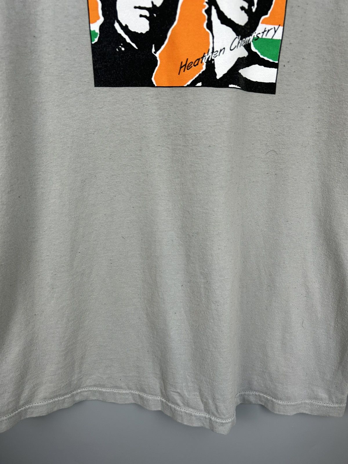 Band Tees × Vintage Vintage Oasis Band Heathen Chemistry Photo Britpop Band Tee Size US L / EU 52-54 / 3 - 7 Thumbnail