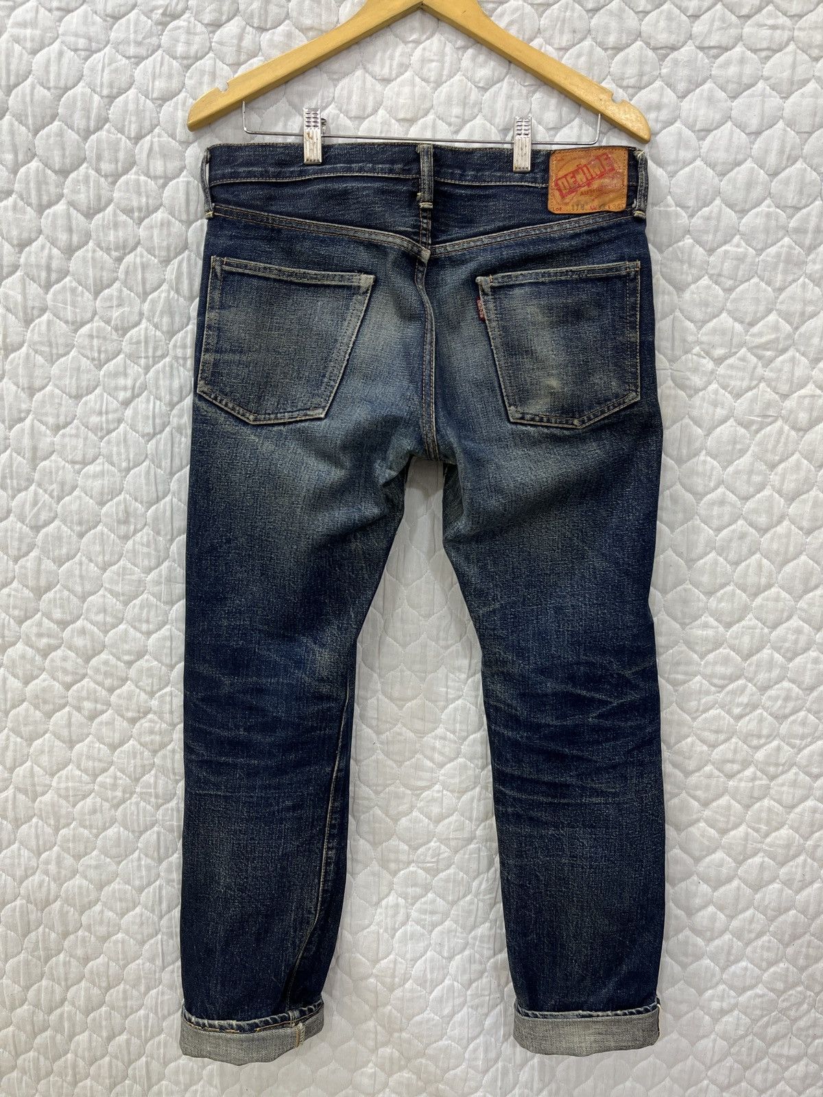 Denime (Qqqq). 🔥🔥🔥ARCHIVE RARE DENIME JAPAN FADED JEANS Size US 33 - 2 Thumbnail