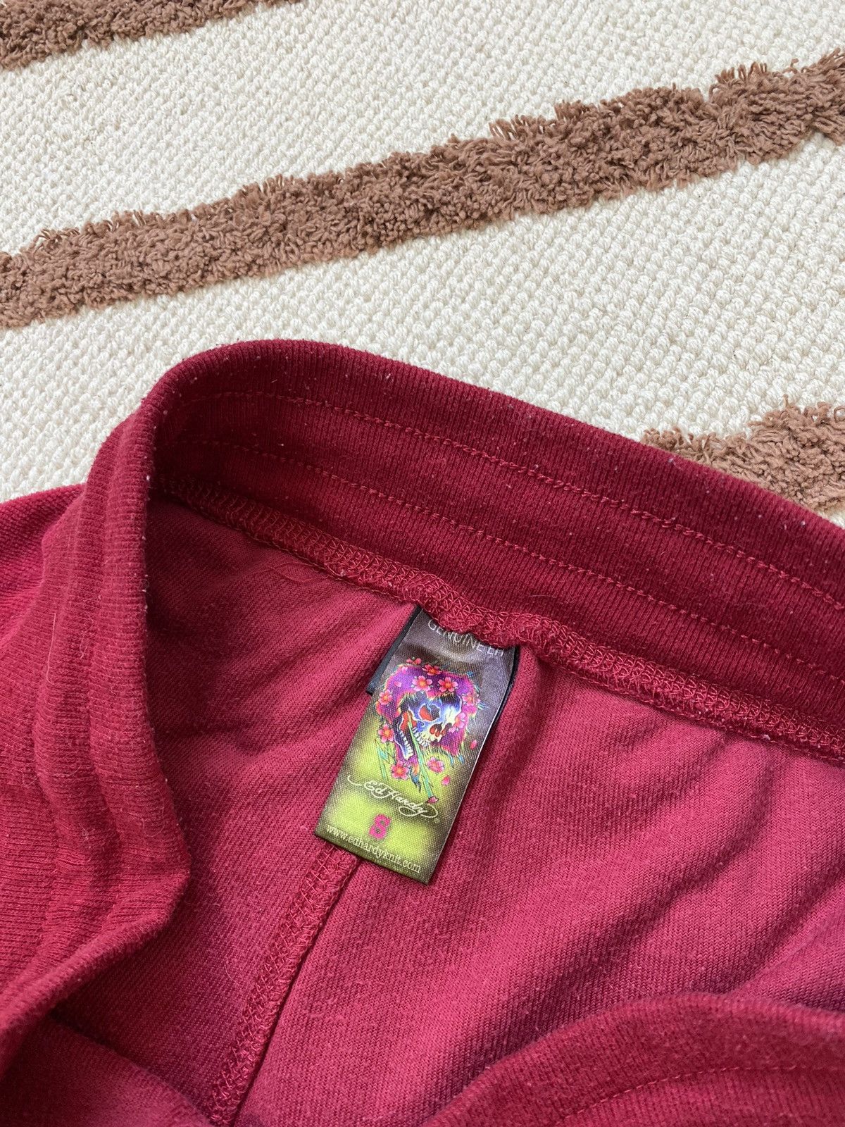 Christian Audigier ED HARDY VELOUR EAGLE SWEATPANTS Size 27" / US 4 / IT 40 - 6 Thumbnail