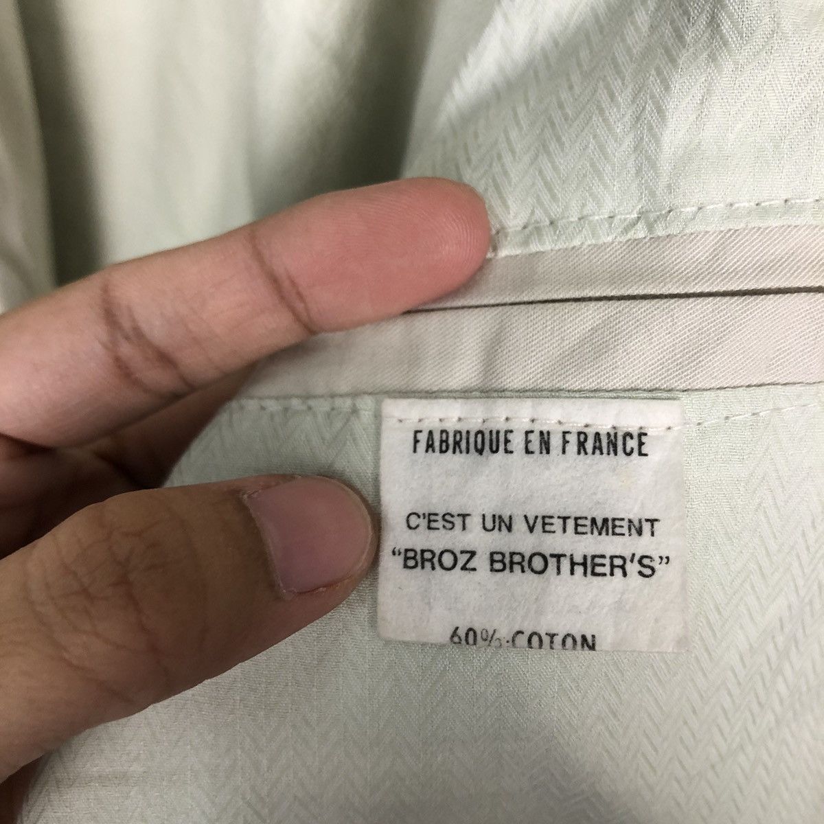 Japanese Brand VINTAGE BOMBER JACKET BROZ BROTHER’S FRANCE ISSEY MIYAKE Size US M / EU 48-50 / 2 - 13 Thumbnail