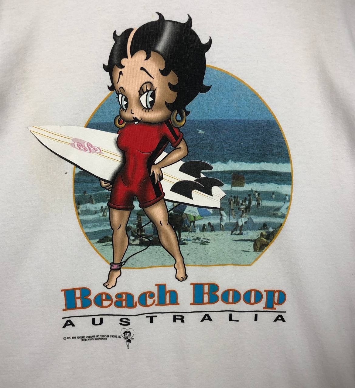 Cartoon Network 90s Betty Boop Sexy Beach Australia Cartoon Tee Size US L / EU 52-54 / 3 - 4 Thumbnail