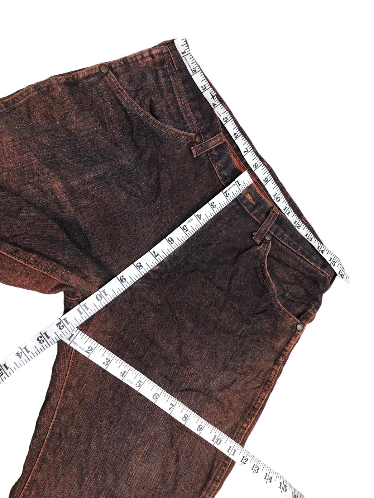 Wrangler FLARED⚡️⚡️RUSTY BLUE VINTAGE WRANGLER DENIM Size US 31 - 7 Thumbnail