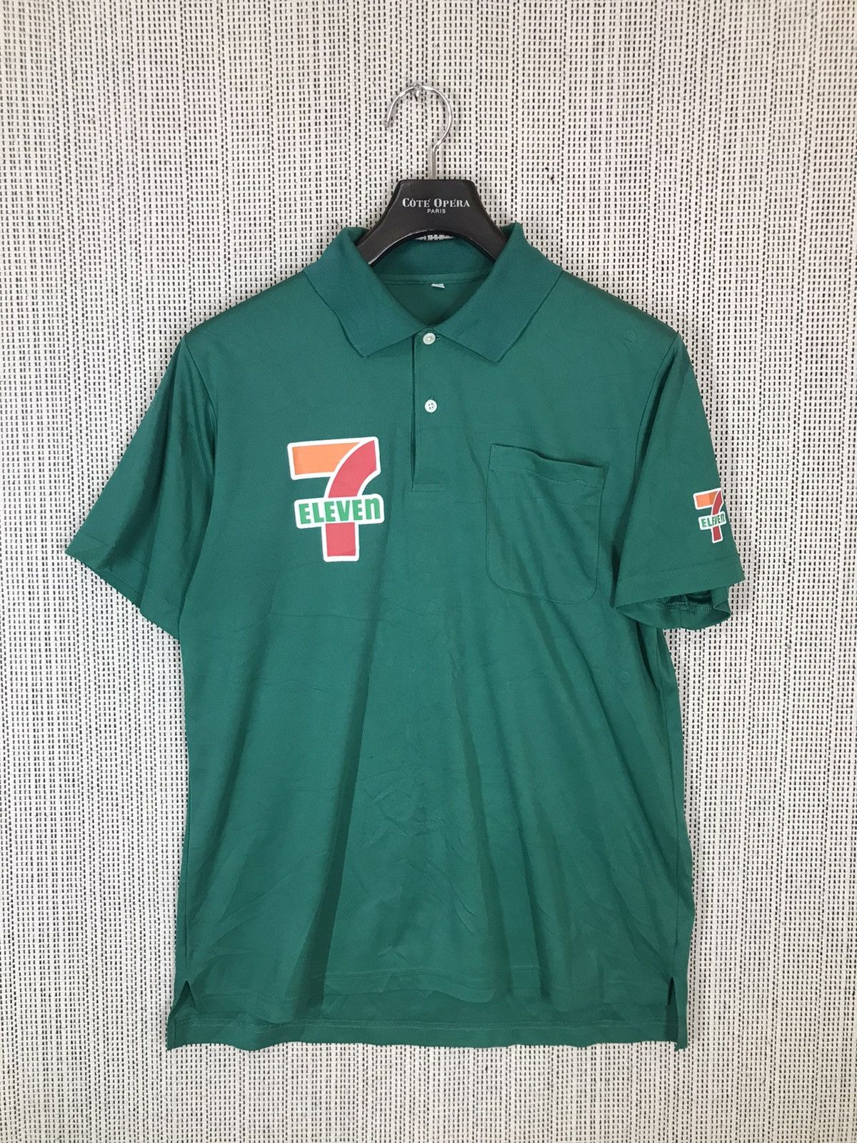 Japanese Brand × uniform experiment ‼️VINTAGE 90s UNIFORM POLO SHIRT 7ELEVEN ‼️ Size US L / EU 52-54 / 3 - 1 Thumbnail