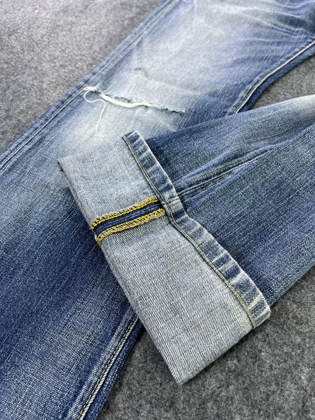 Vintage Vintage Back Number Jeans Distressed Denim - J936 Size US 32 / EU 48 - 13 Thumbnail