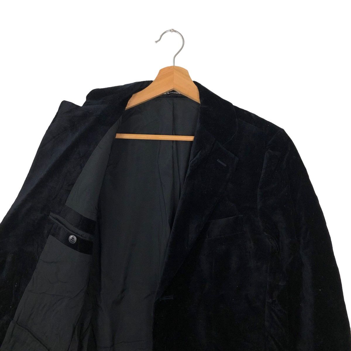 agnes b. DOUBLE BREAST VELVET CHORE JACKET AGNES B. MADE IN FRANCE Size US M / EU 48-50 / 2 - 9 Thumbnail