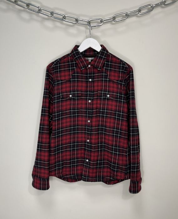 Uniqlo Uniqlo Plaid Teddy Wool Japanese Flannel Jacket | Grailed