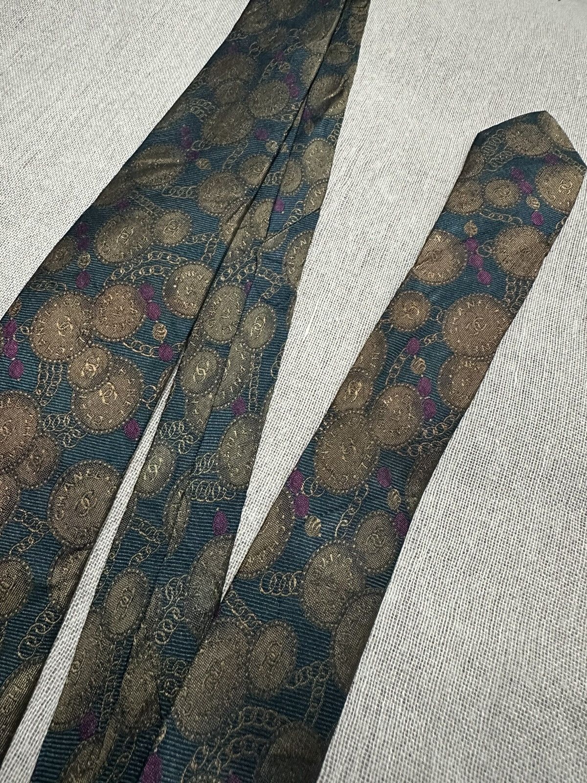 Chanel × Vintage Vintage Chanel Tie Size ONE SIZE - 3 Thumbnail