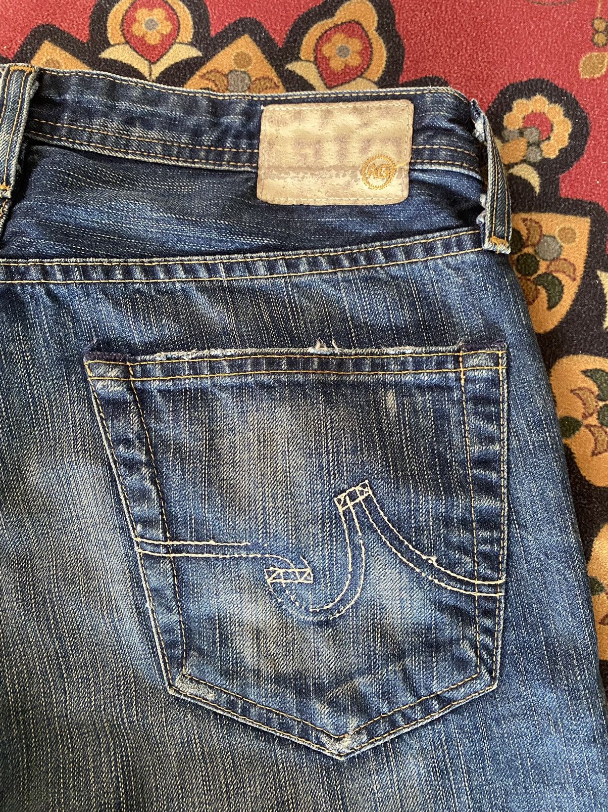 AG Adriano Goldschmied × Vintage 🔥RARE🔥Vintage AG Adriano Goldschmied Blue Faded Jeans Size US 31 - 5 Thumbnail