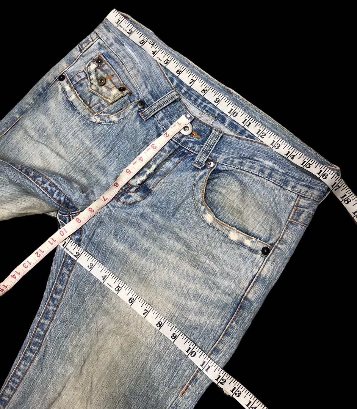 Hypebeast FLARE TWIST DENIM Size US 32 / EU 48 - 6 Thumbnail