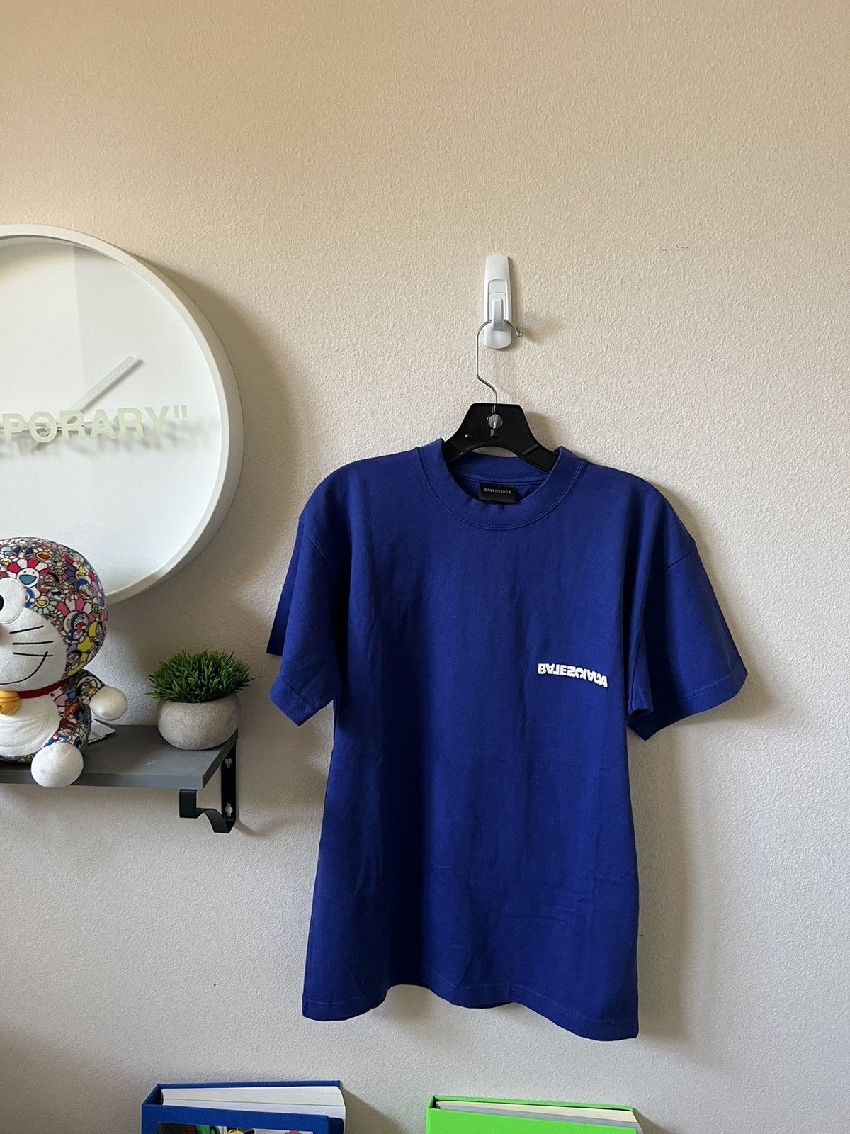 Balenciaga Embroidered Logo T-shirt