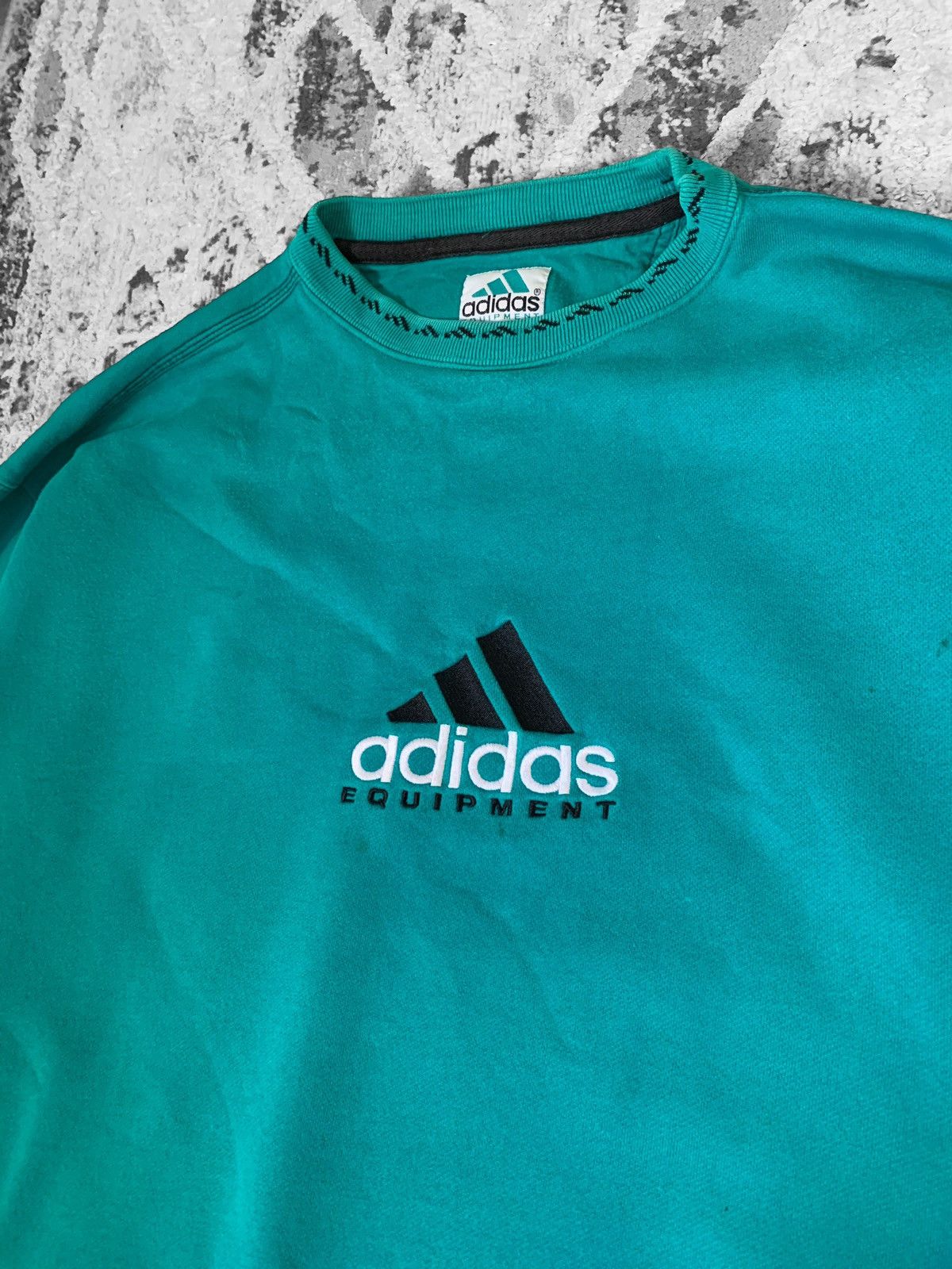 Adidas Adidas Equipment vintage sweatshirt Size US L / EU 52-54 / 3 - 5 Thumbnail