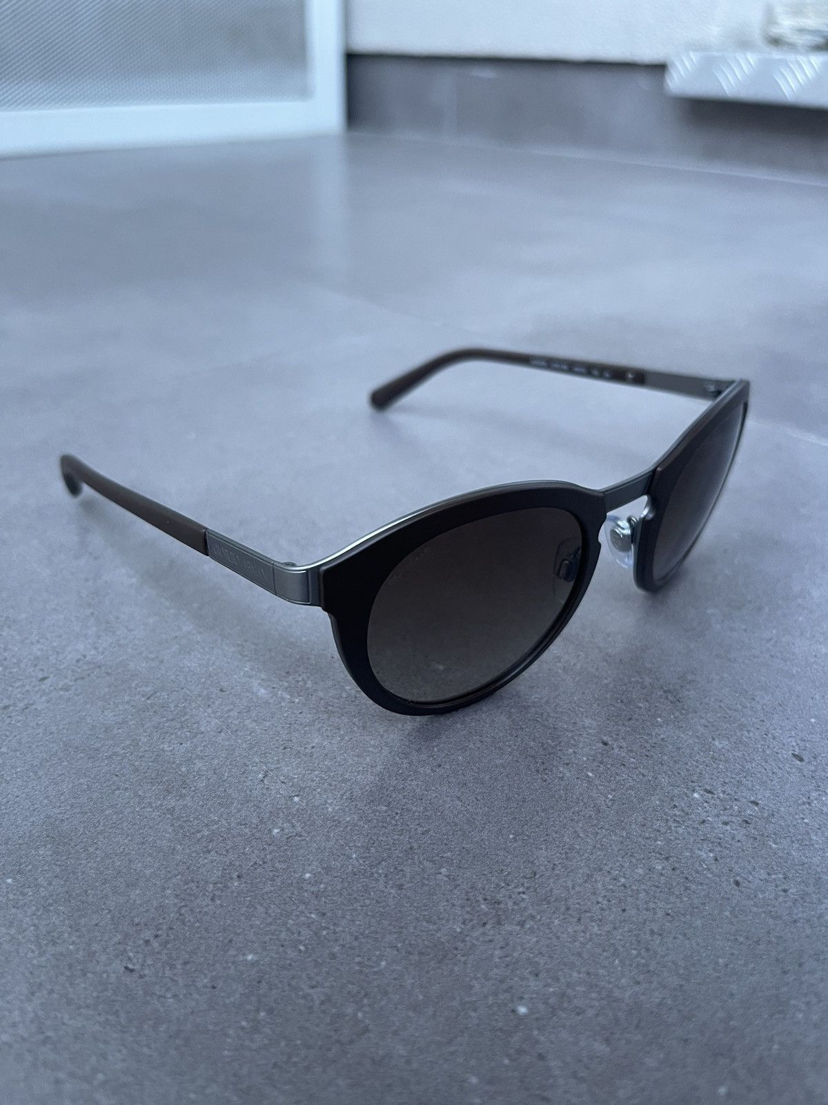 Armani Giorgio Armani AR6009 3032/8E Brown Silver Sunglasses Size ONE SIZE - 4 Thumbnail