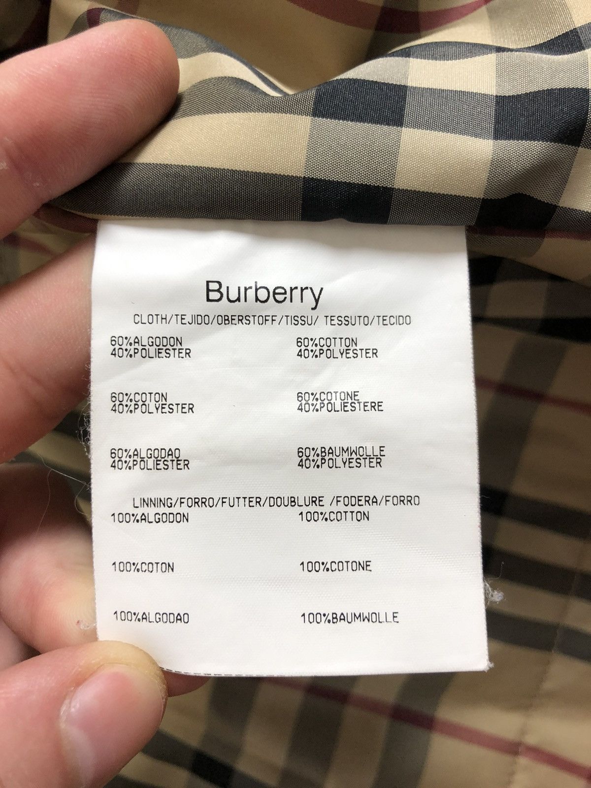 Burberrys vintage navy jacket coat