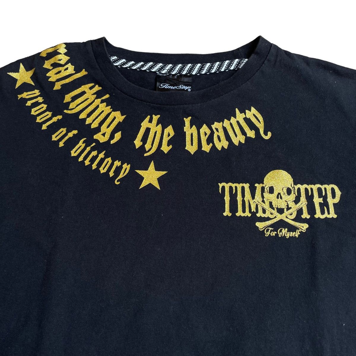 If Six Was Nine × Japanese Brand × Seditionaries 🇯🇵 TIME STEP SKULL PUNK GOTHIC TSHIRT Size US M / EU 48-50 / 2 - 3 Thumbnail