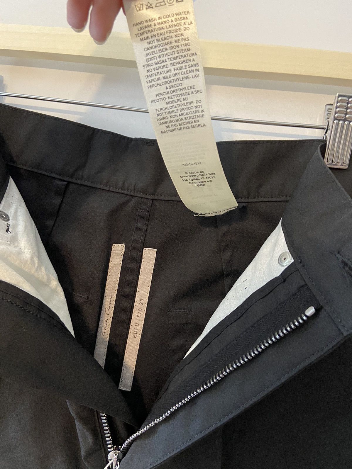 Rick Owens Rick Owens Mainline EDFU Bolan Cut Pants Size 25" / US 0 / IT 36 - 3 Thumbnail