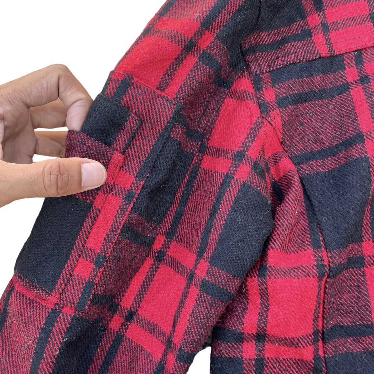 If Six Was Nine 🇯🇵 SUGGESTION TARTAN PUNK MULTIPOCKET WOOL JACKET Size US M / EU 48-50 / 2 - 11 Thumbnail