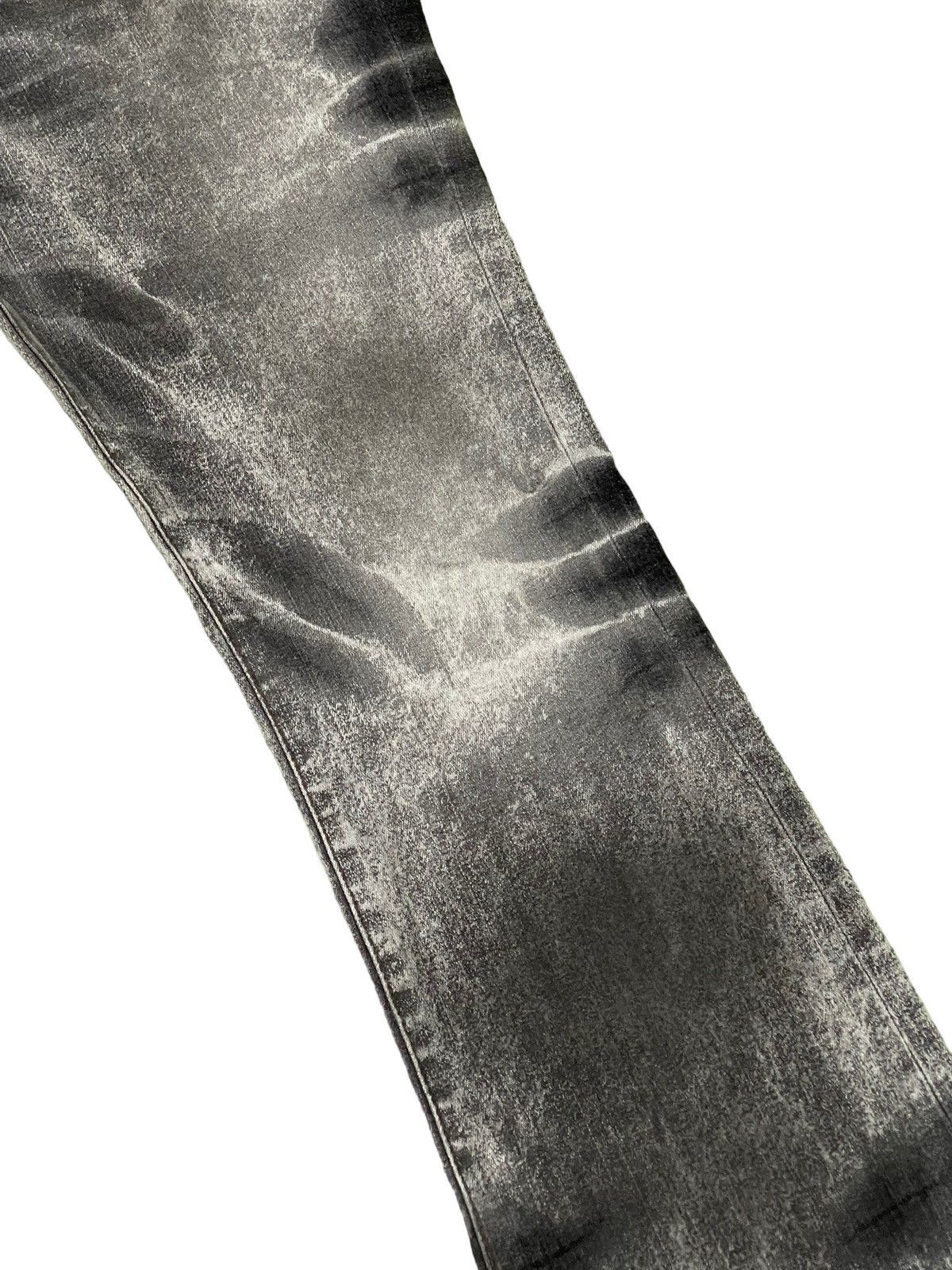 Japanese Brand Flare Jeans Skinny Schlussel Acid Wash Stretch Boot Cut 6🟦1 Size US 29 - 7 Thumbnail