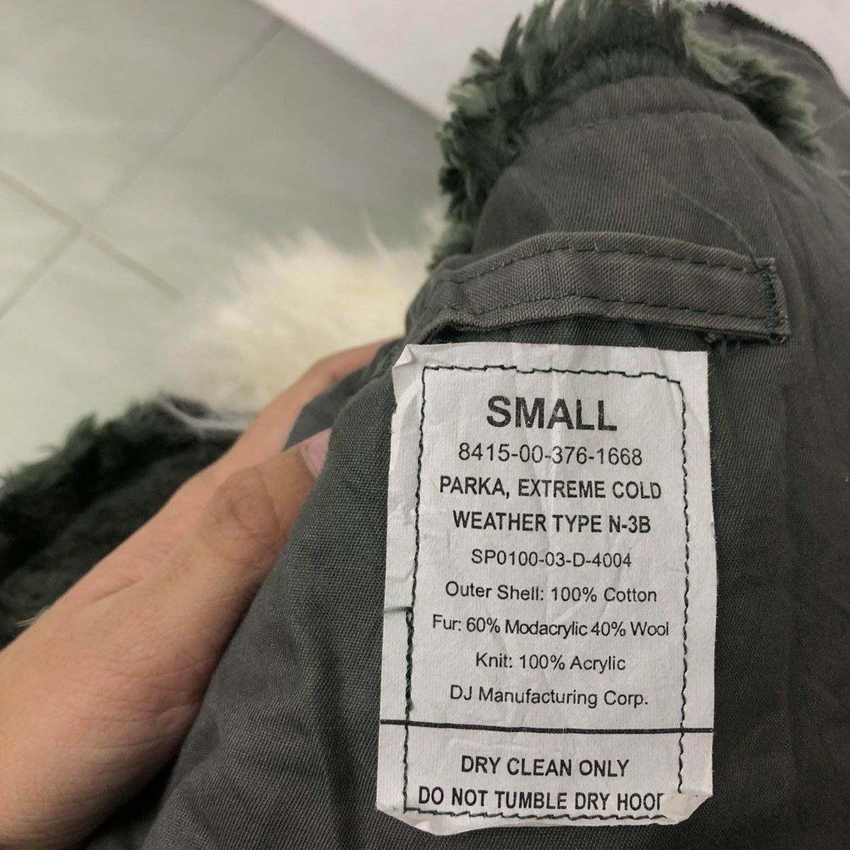 Buzz Rickson's VINTAGE FISH TAIL PARKA JACKET REPRO BUZZ RICKSON’S MINK FUR Size US S / EU 44-46 / 1 - 13 Thumbnail
