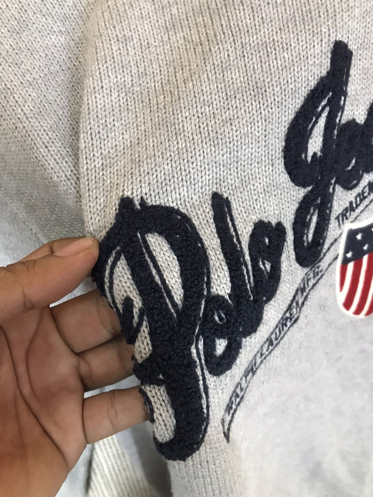 Polo Ralph Lauren × Ralph Lauren × Vintage ‼️POLO JEANS BY POLO RALPH LAUREN KNIT SWEATER‼️ Size US M / EU 48-50 / 2 - 5 Thumbnail