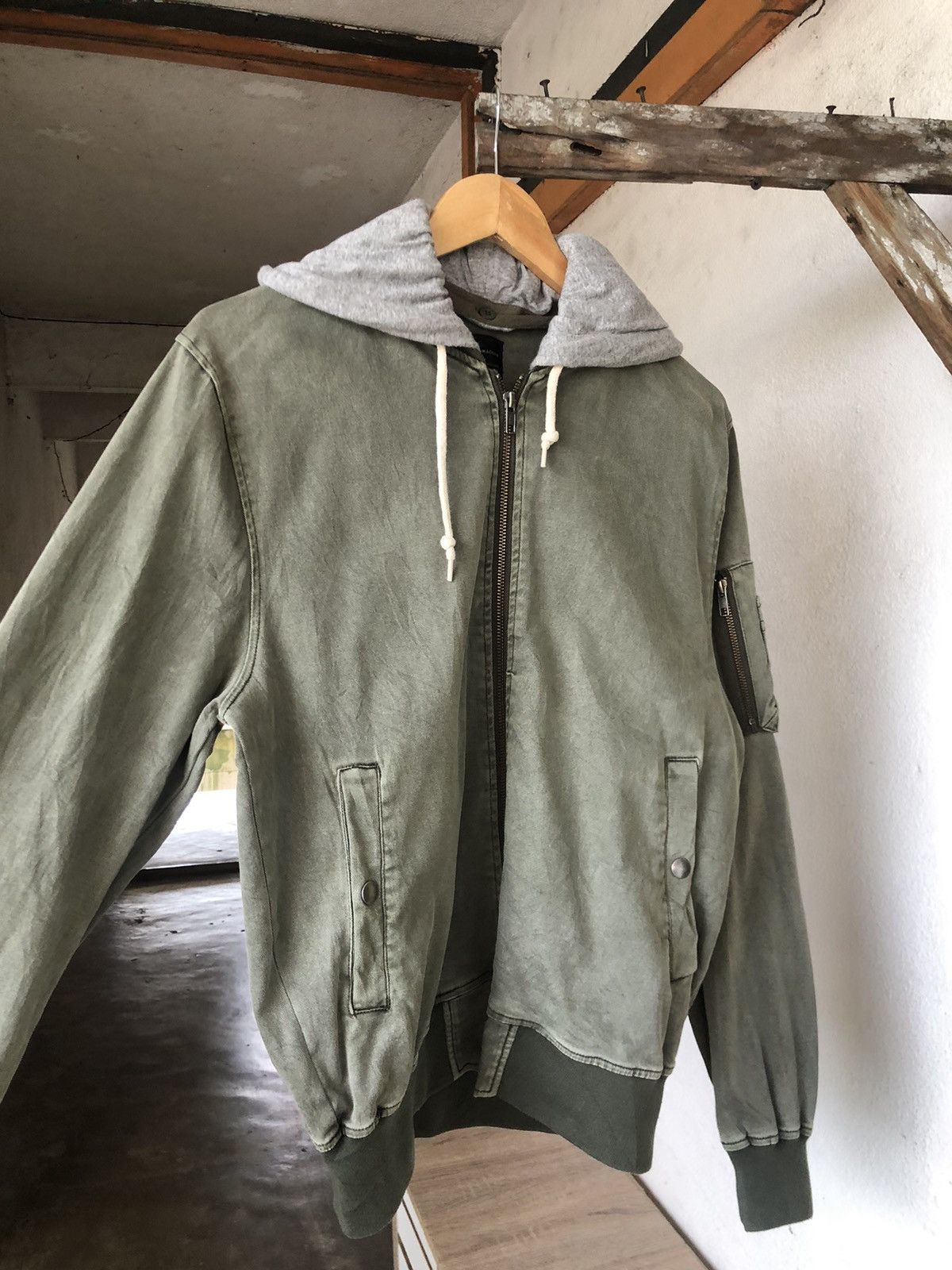 Japanese Brand Vintage Rag Machine Military Style Bomber Jacket Size US M / EU 48-50 / 2 - 6 Thumbnail