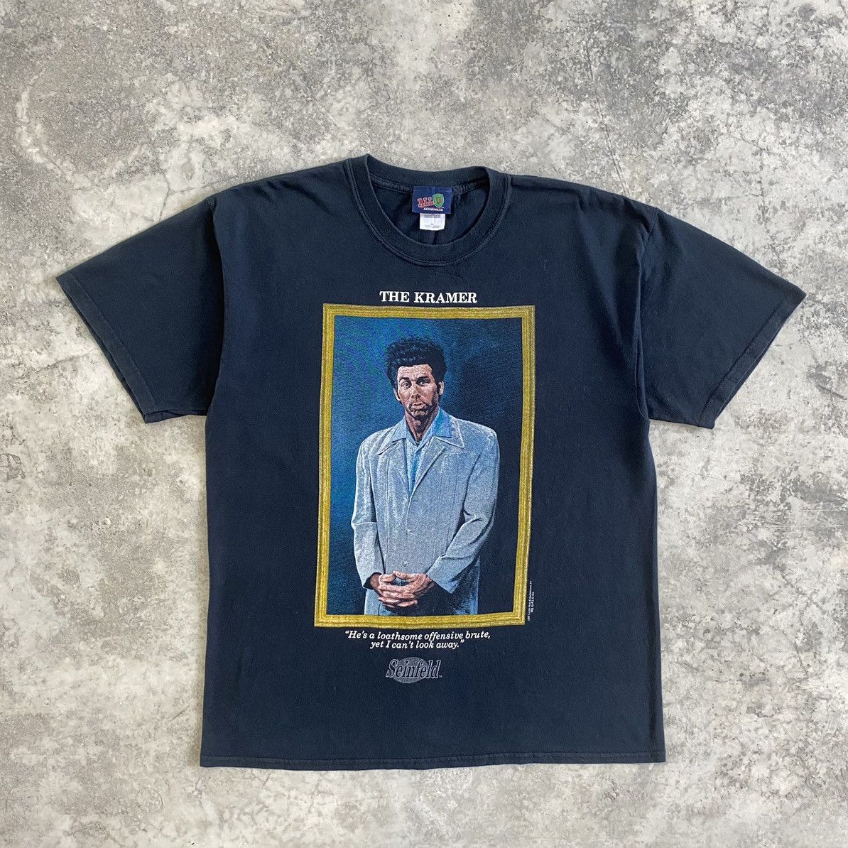 Vintage Vintage 1997 The Kramer Seinfeld TV Sitcom Promo T-Shirt Size US XL / EU 56 / 4 - 2 Thumbnail