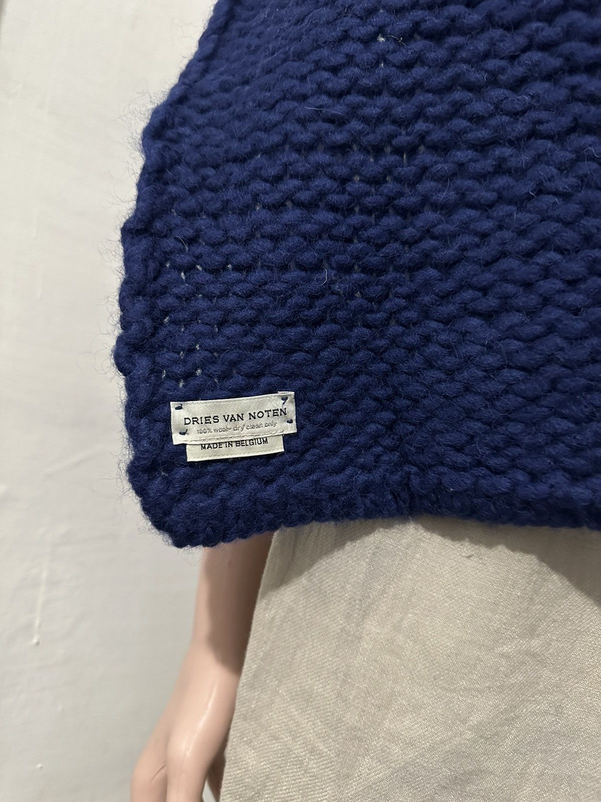 Dries Van Noten Dries Van Noten Fringe Wool Scarf Size ONE SIZE - 2 Thumbnail