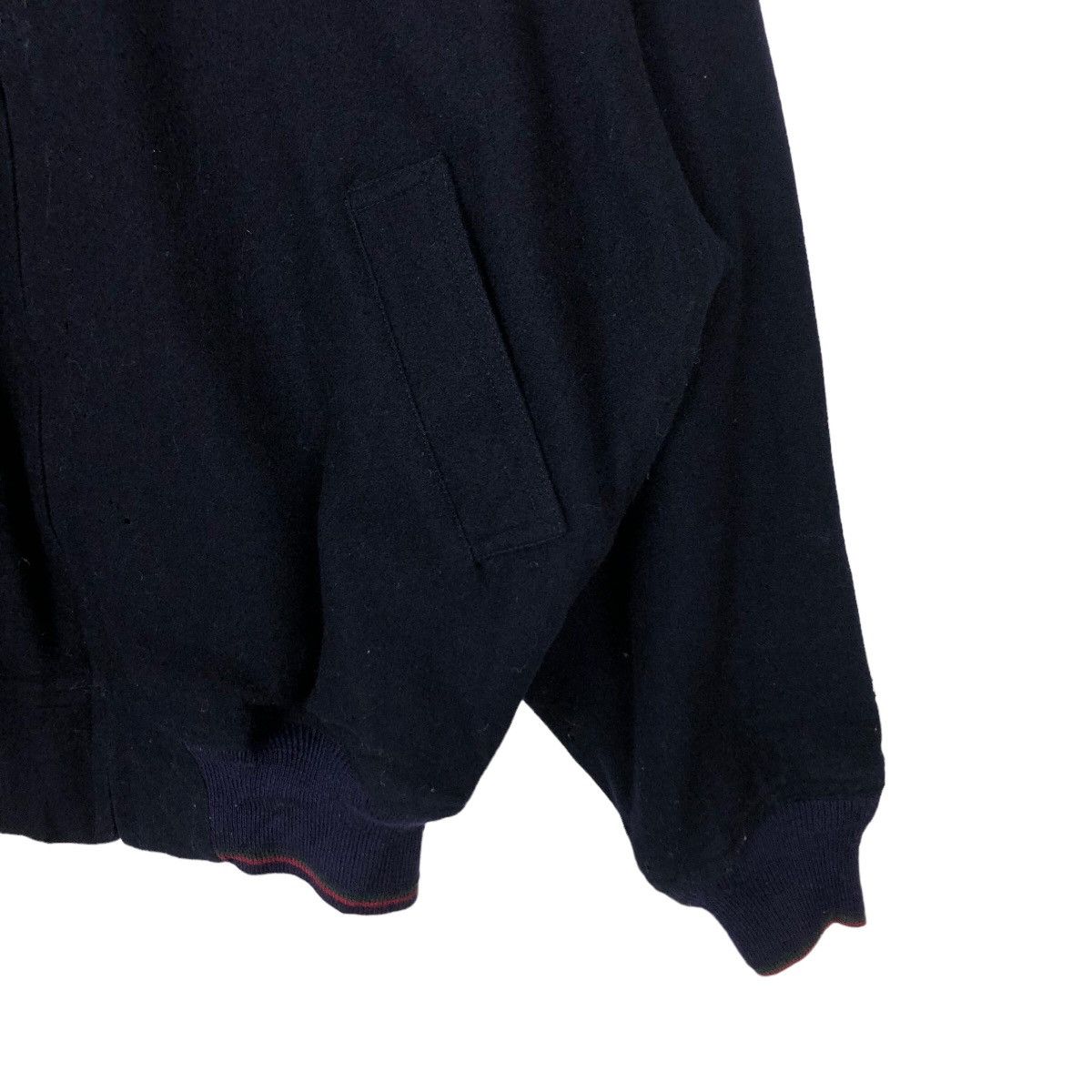Japanese Brand VINTAGE REVERSIBLE WOOL BOMBER JACKET OTEFFE ISSEY MIYAKE Size US M / EU 48-50 / 2 - 4 Thumbnail