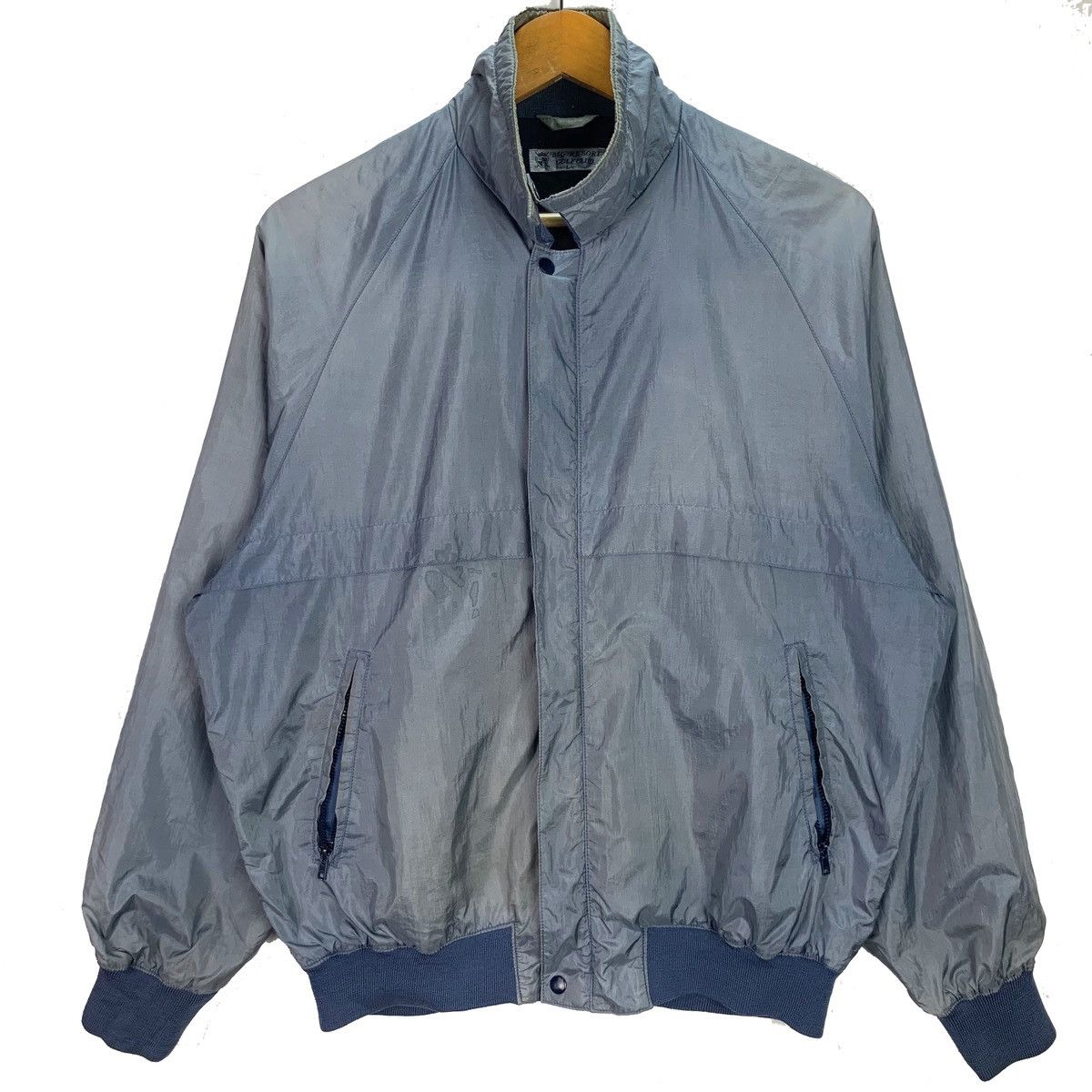 Japanese Brand × Vintage Vintage Japanese Brand Plain Bomber Jacket Size US L / EU 52-54 / 3 - 1 Thumbnail