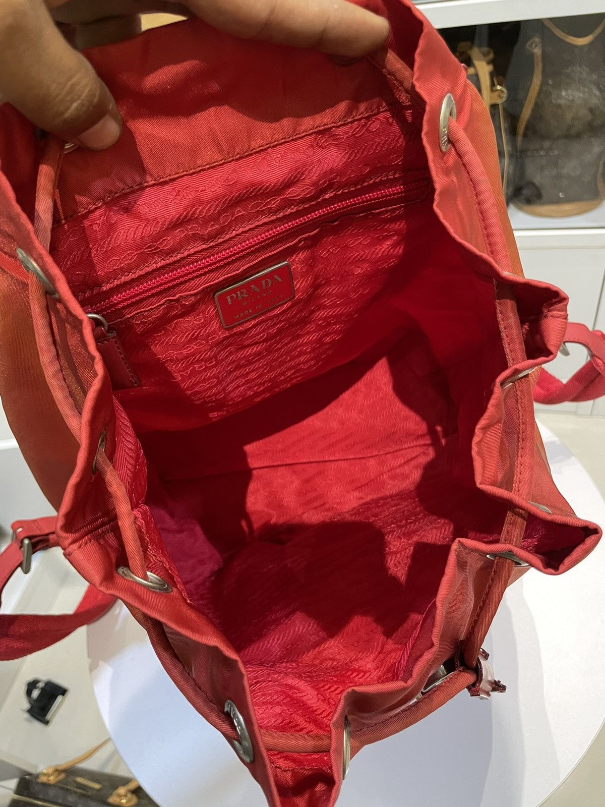 Prada AUTHENTIC PRADA NYLON BACKPACK -1861 Size ONE SIZE - 14 Thumbnail