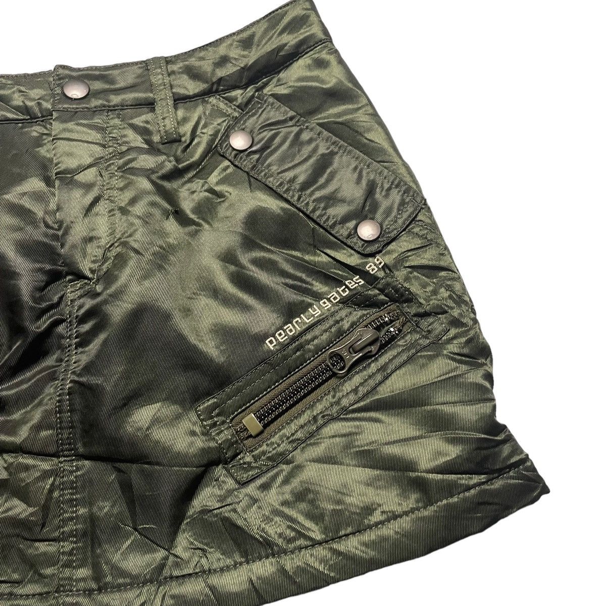 20471120 × Beauty Beast × Japanese Brand PEARLY GATES PUNK SEDITIONARIES MINI SKIRT Size 29" - 4 Thumbnail