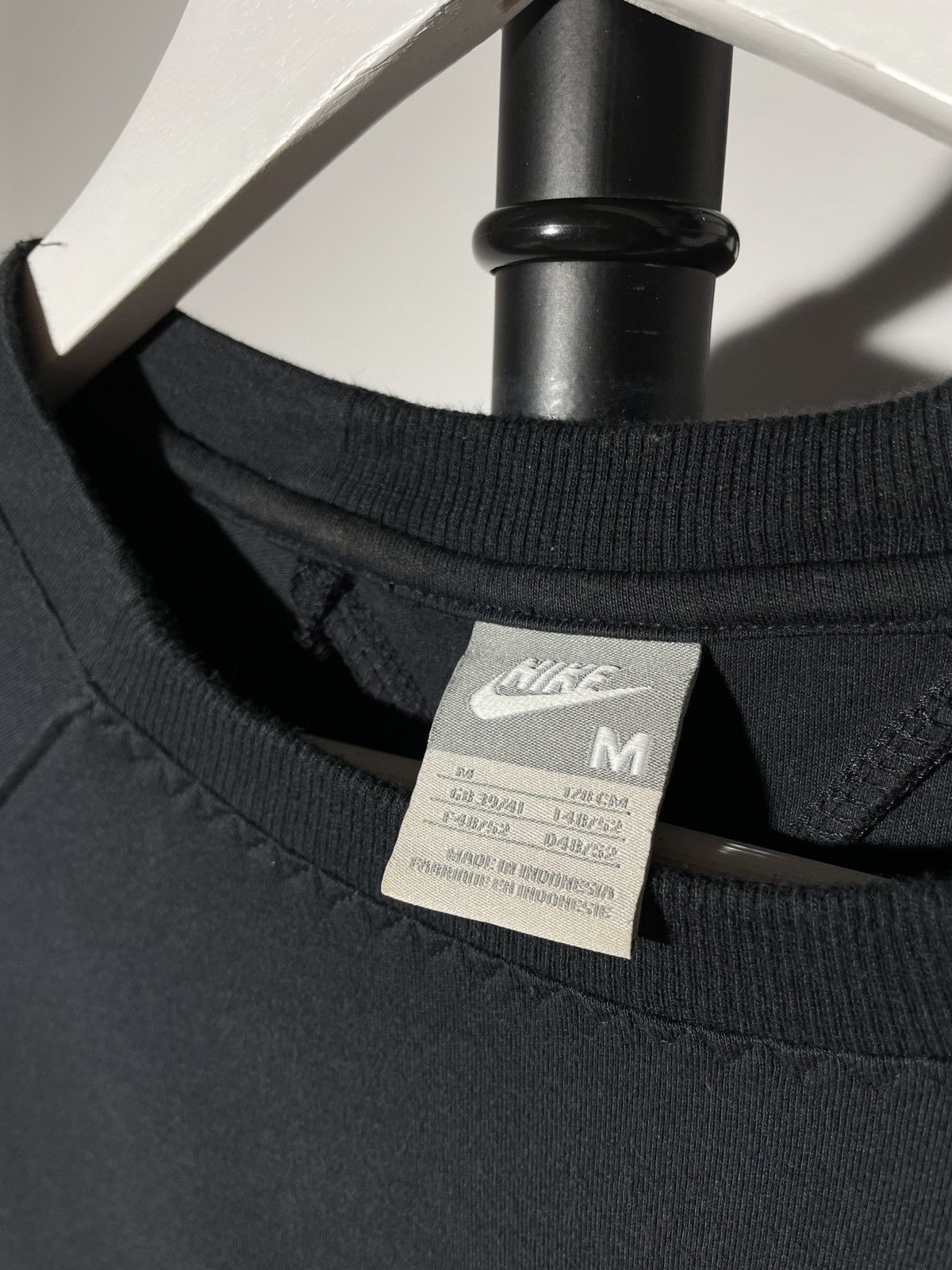 Nike × Vintage Vintage Y2K Nike Logo Pocket Light Sweatshirt Size US M / EU 48-50 / 2 - 3 Thumbnail