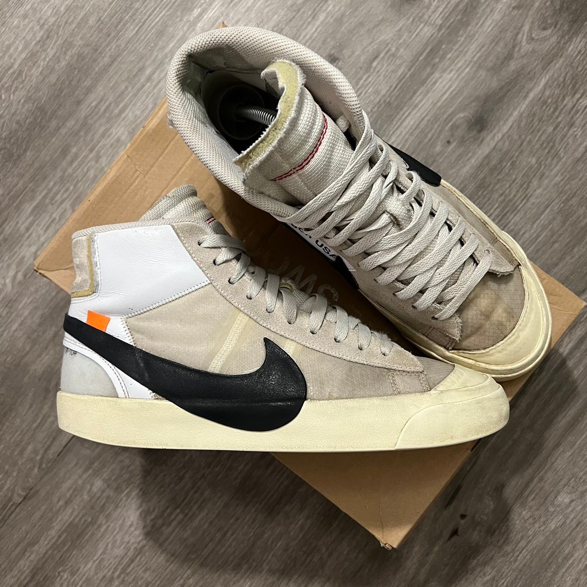 Pre-owned Nike X Off White Nike Off White Blazer The 10 Og Shoes