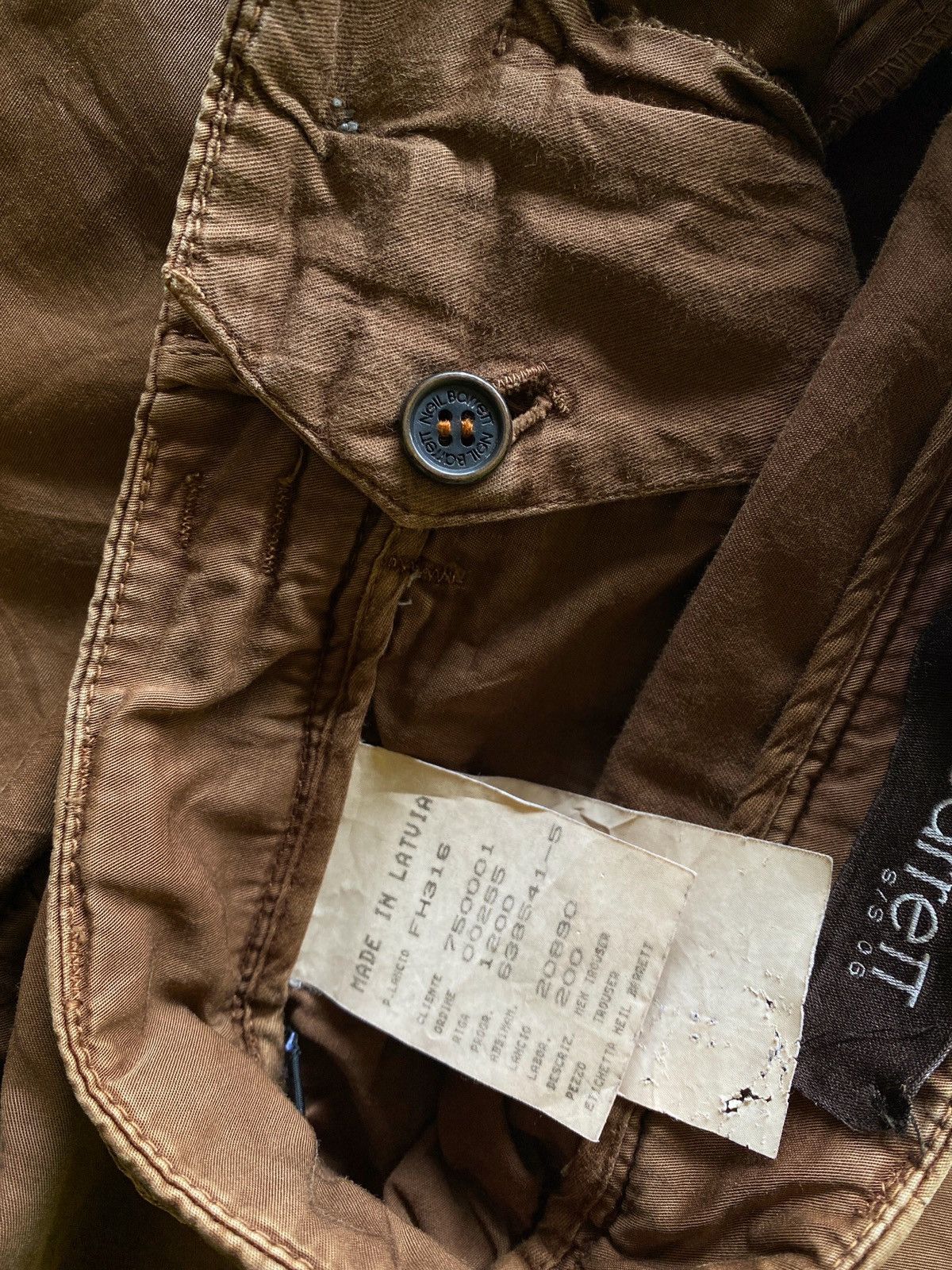 Neil Barrett Archives❗️S/S2006 Neil Barrett Cargo Pants Size US 32 / EU 48 - 5 Thumbnail
