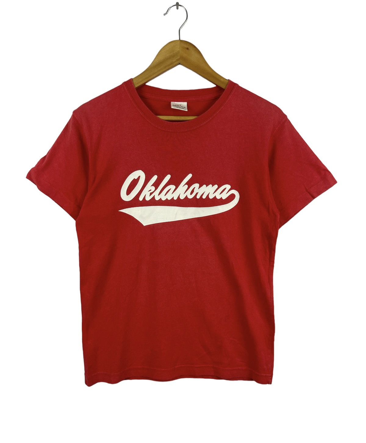 Spruce Vintage Oklahoma Spellout T-shirt Red Size US S / EU 44-46 / 1 - 1 Thumbnail