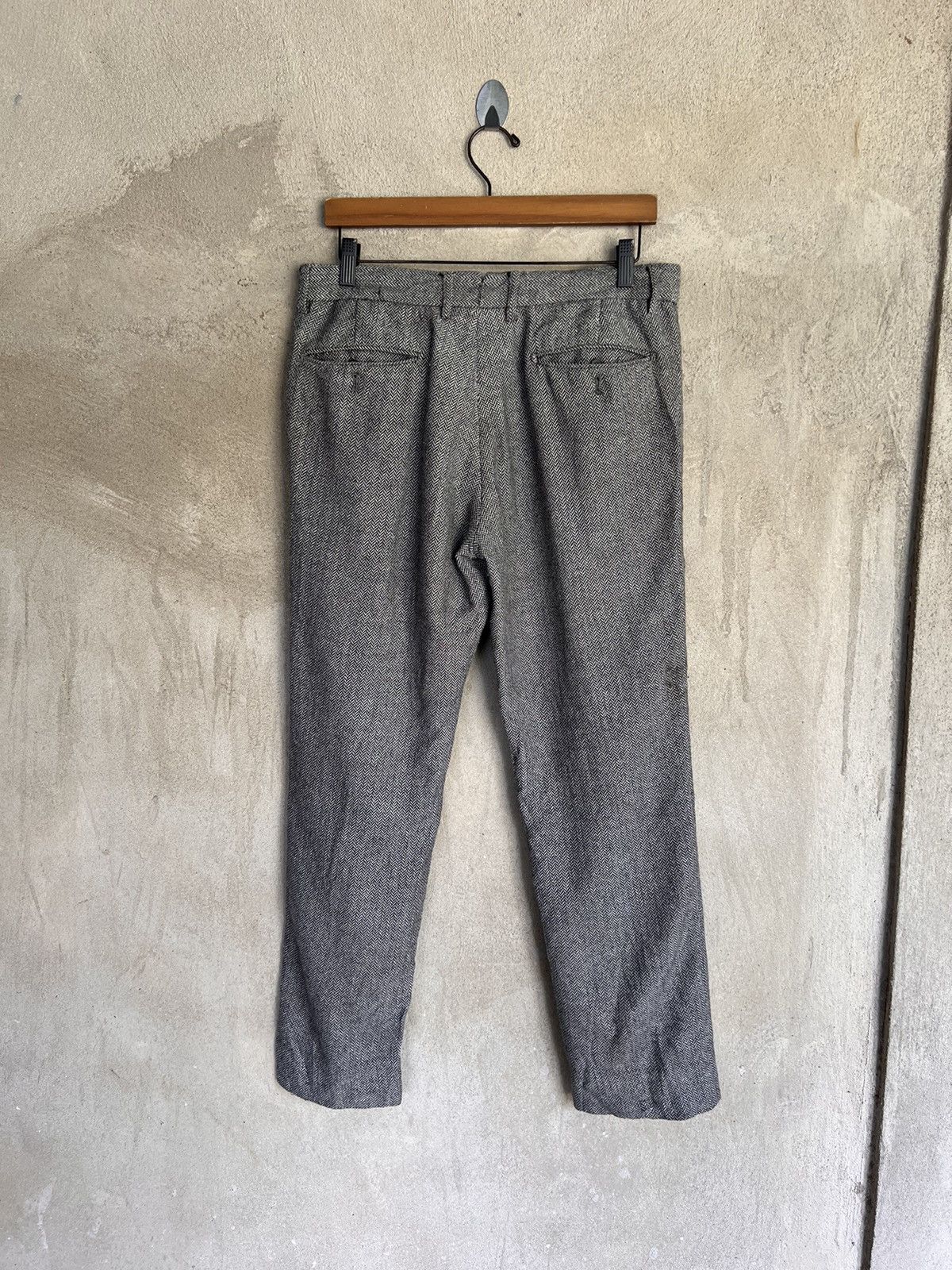 Global Work × Japanese Brand Japanese Brand Global Work Wool Pant Size US 33 - 5 Thumbnail
