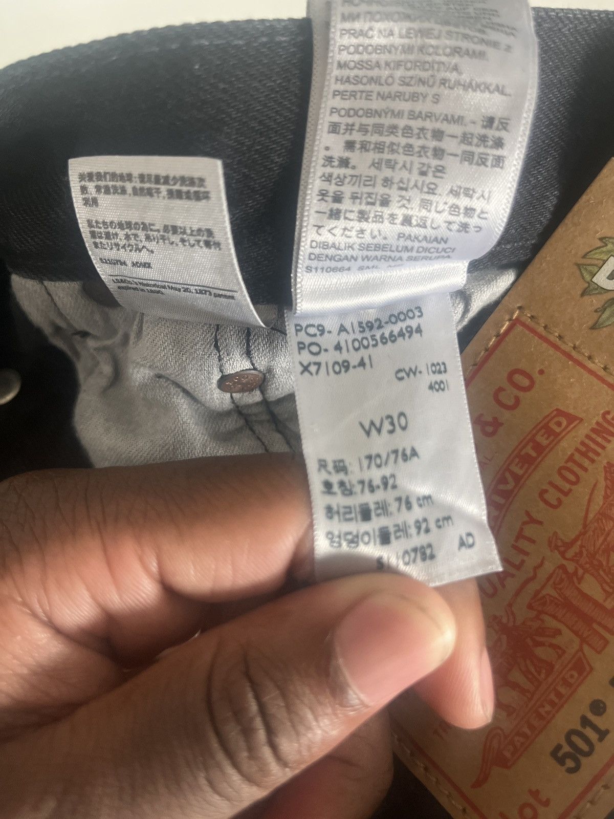 Levi's DENIM TEARS x Levi Size US 30 / EU 46 - 5 Thumbnail