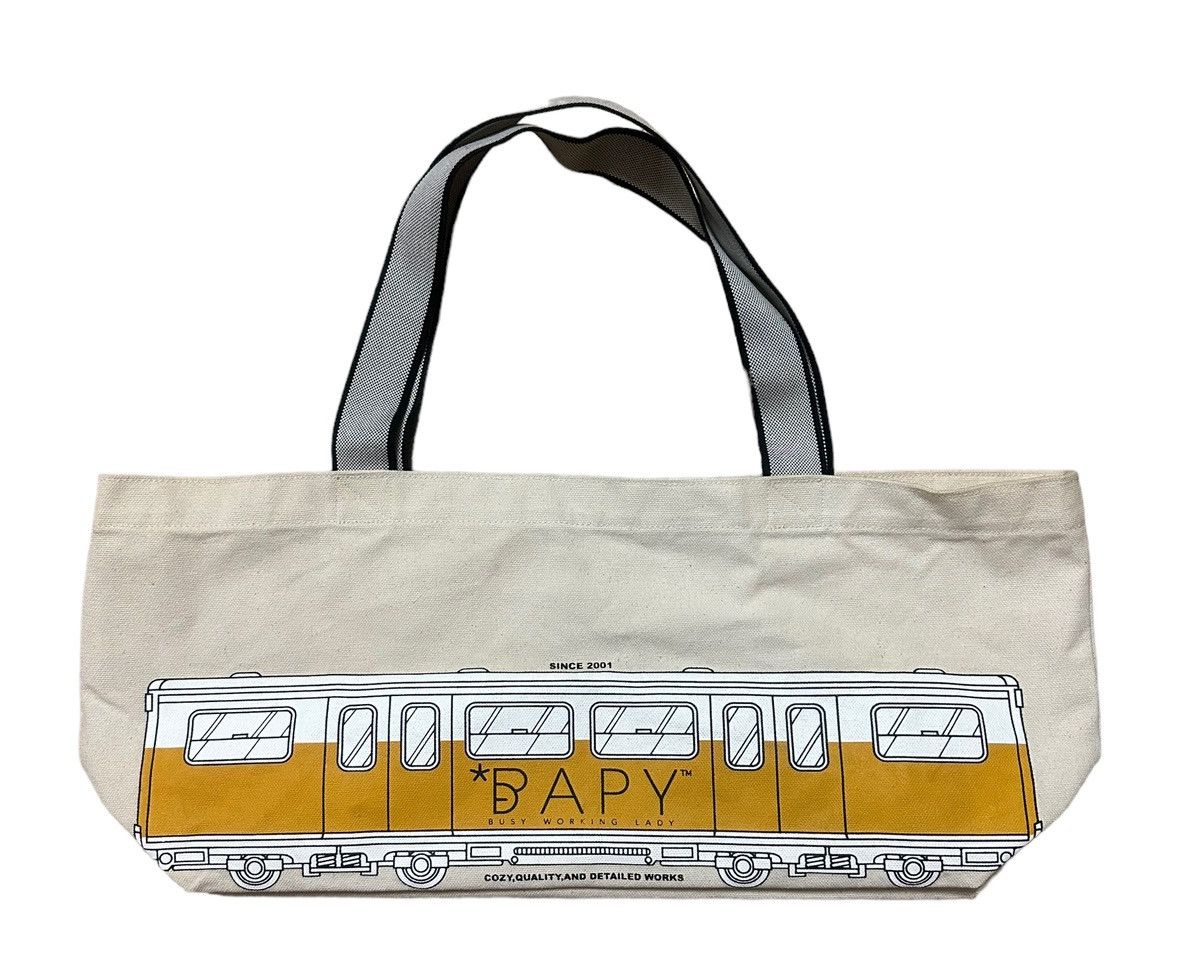 Bape Bape Bus Canvas Tote Bag Size ONE SIZE - 3 Thumbnail