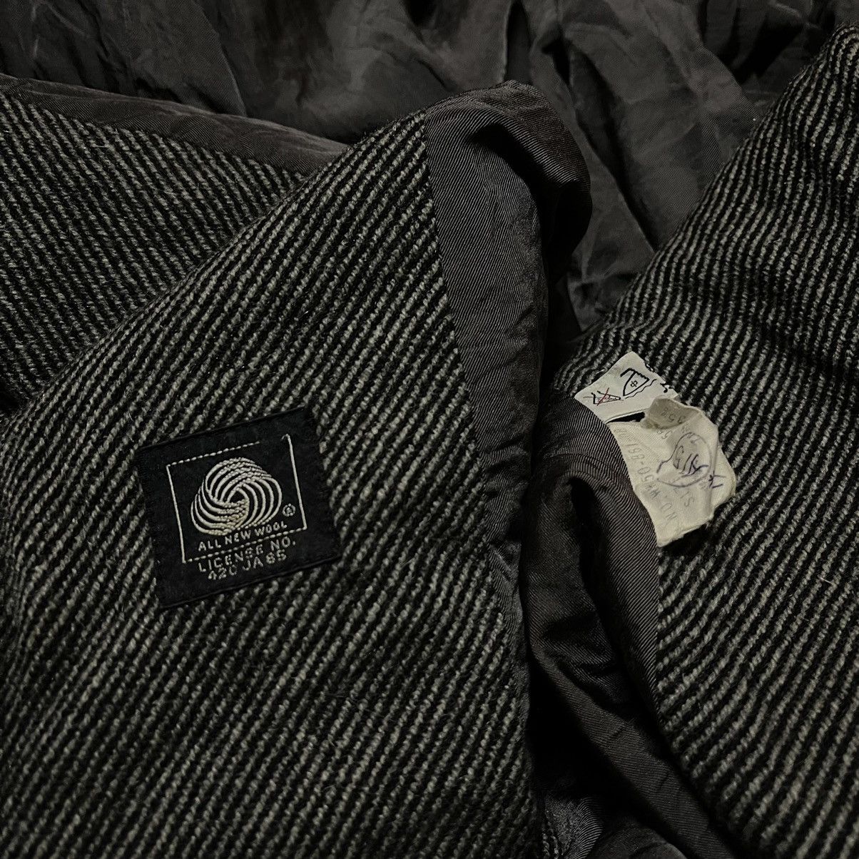 Burberry Vintage BURBERRY Herringbone wool trench coat jacket Size US L / EU 52-54 / 3 - 7 Thumbnail