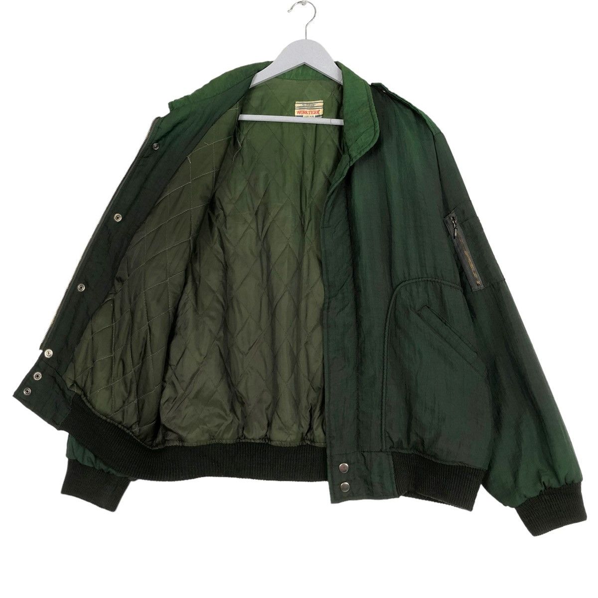Japanese Brand 💥JAPAN SUNFADED WORKTIGER VINTAGE RIOT BOMBER JACKET Size US M / EU 48-50 / 2 - 9 Thumbnail
