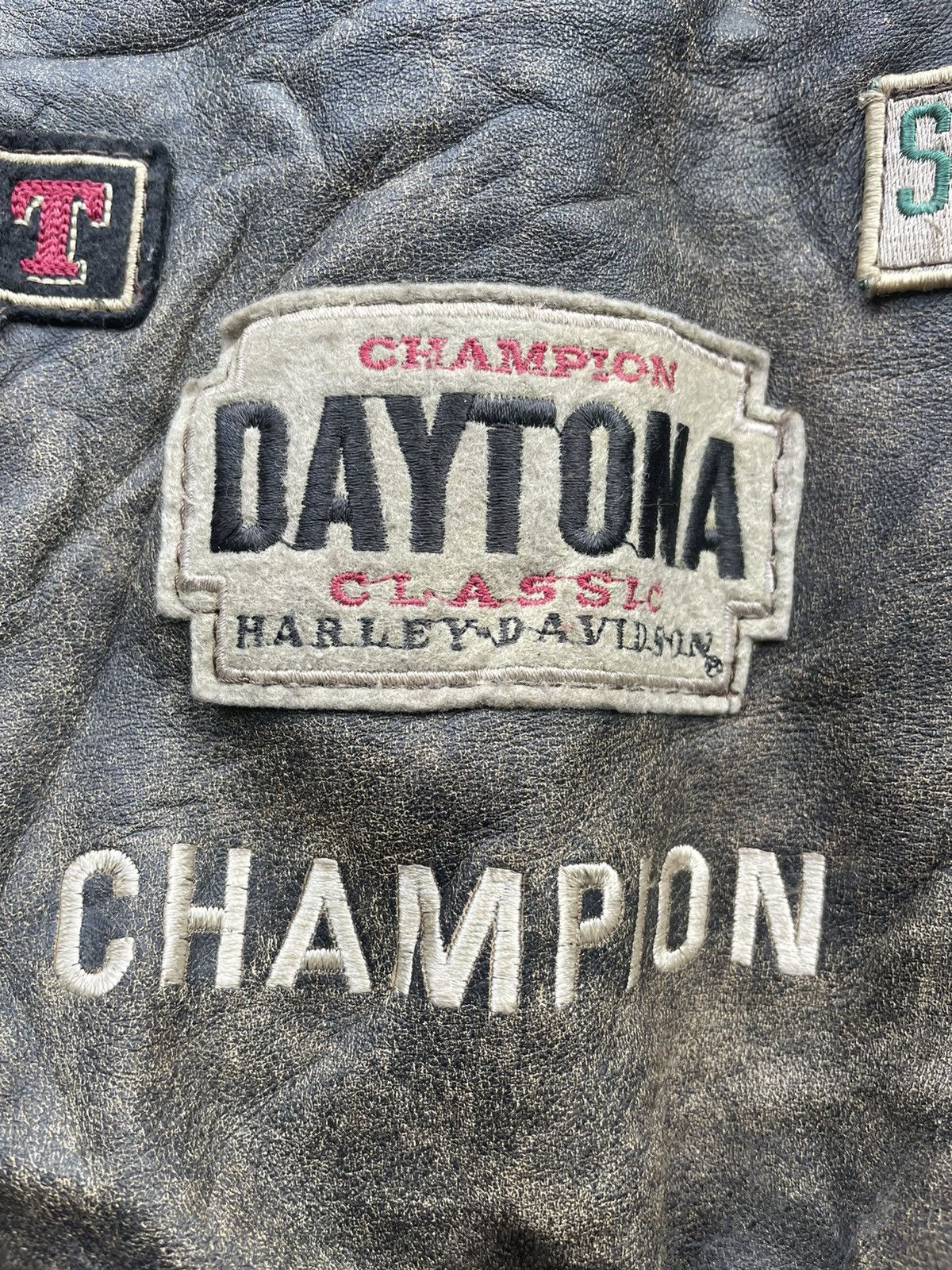 Harley Davidson Vintage 90’s Harley Davidson Leather Jacket Size US M / EU 48-50 / 2 - 9 Thumbnail