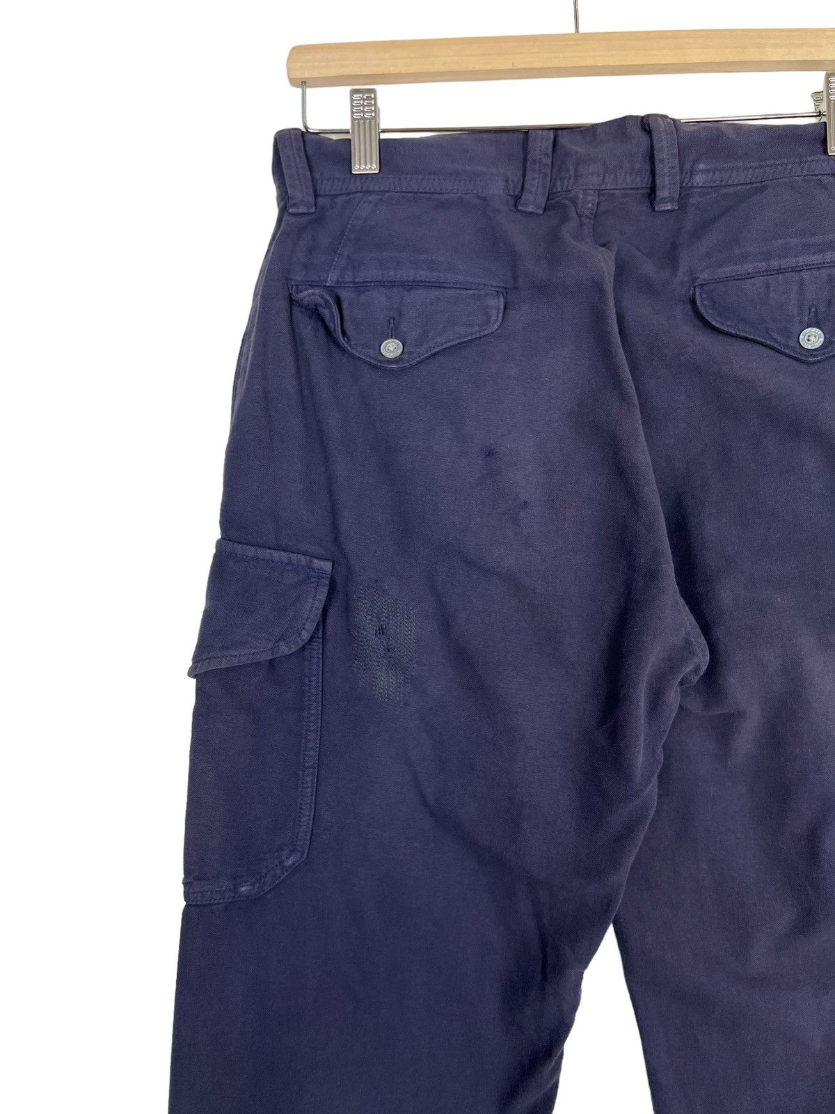 45rpm 💥 UMI 809 45RPM KAPITAL NAVY CARGO PANTS Size US 33 - 9 Thumbnail