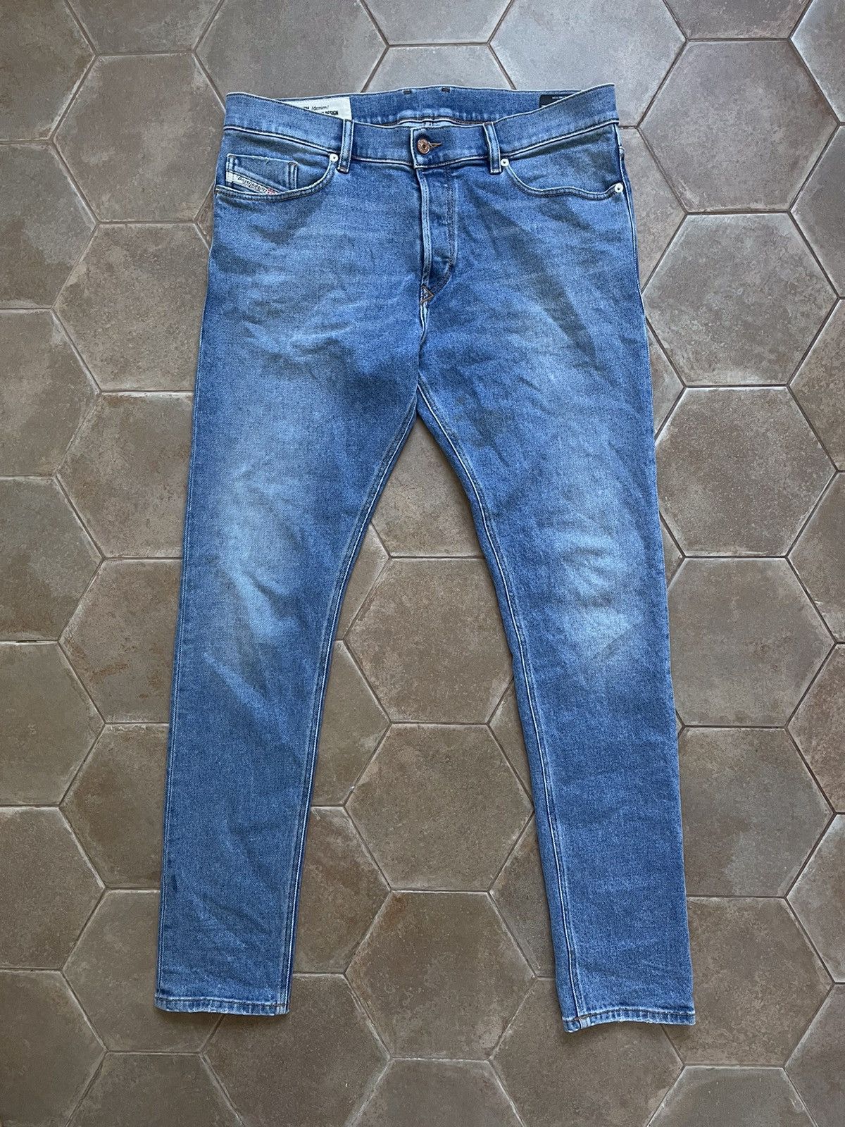 Designer × Diesel DIESEL Y2K DENIM JEANS PANTS Size US 34 / EU 50 - 1 Thumbnail